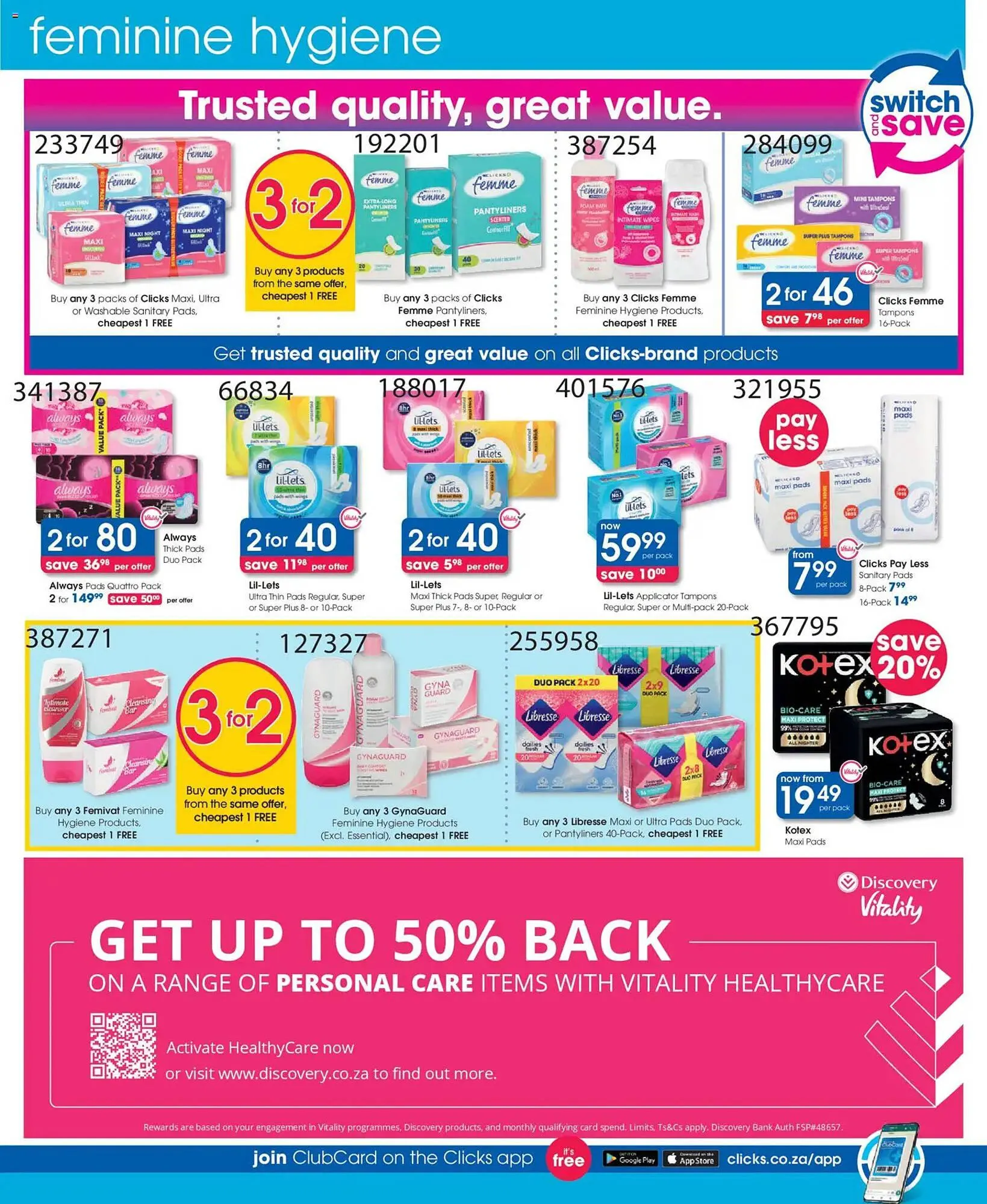 Clicks catalogue from 12 January to 21 January 2026 - Catalogue Page 26