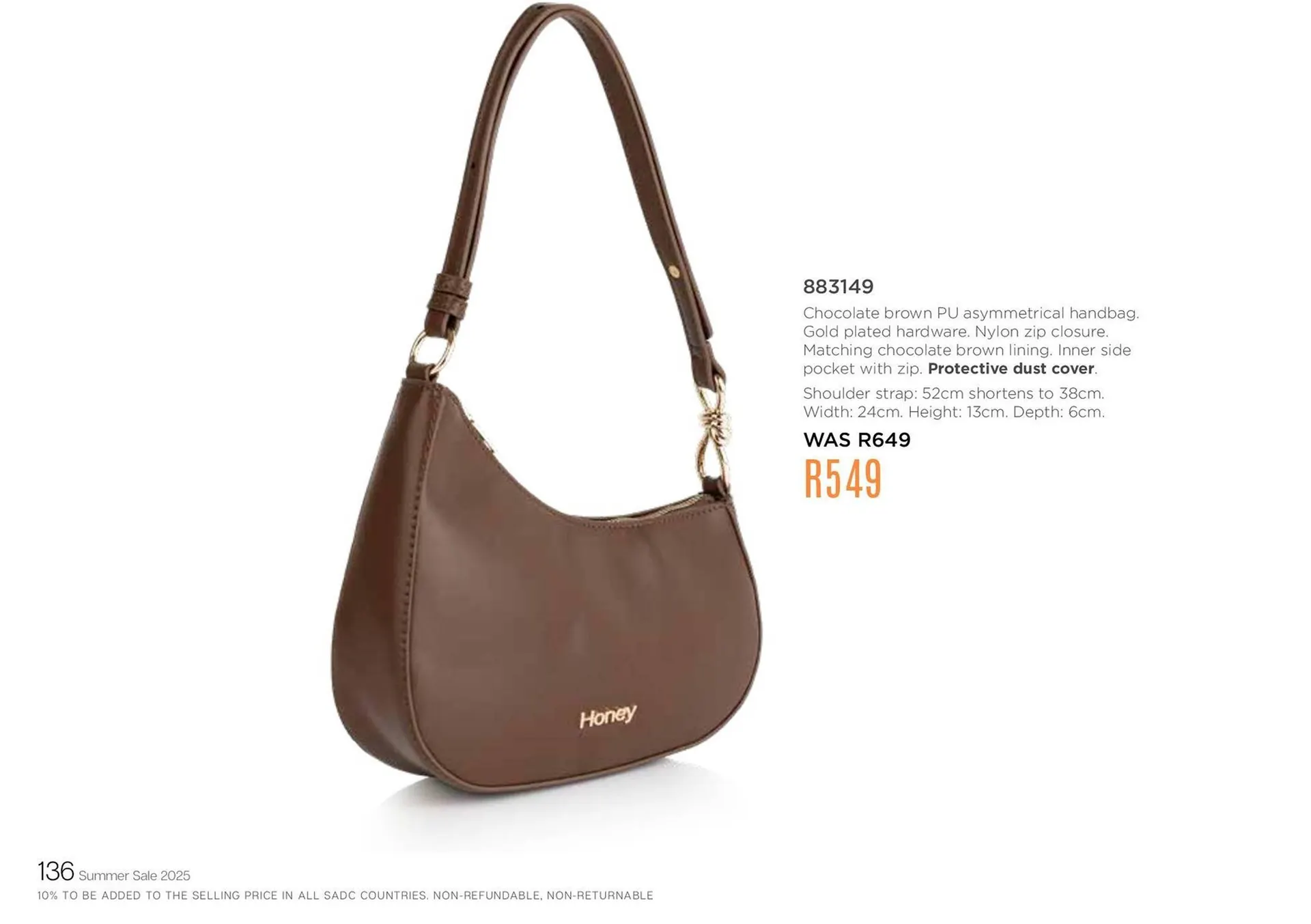 Honey Fashion Accessories catalogue from 23 January to 19 February 2026 - Catalogue Page 138