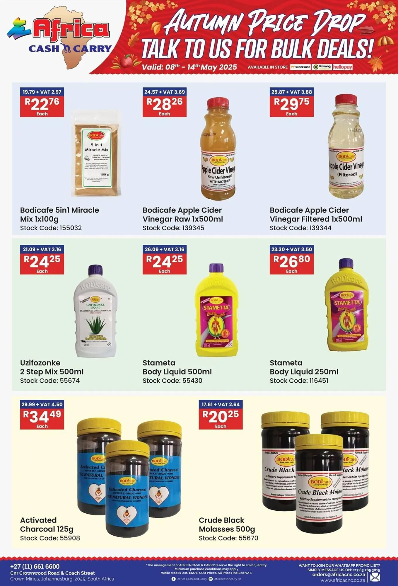 Africa Cash and Carry catalogue from 8 May to 14 May 2025 - Catalogue Page 15