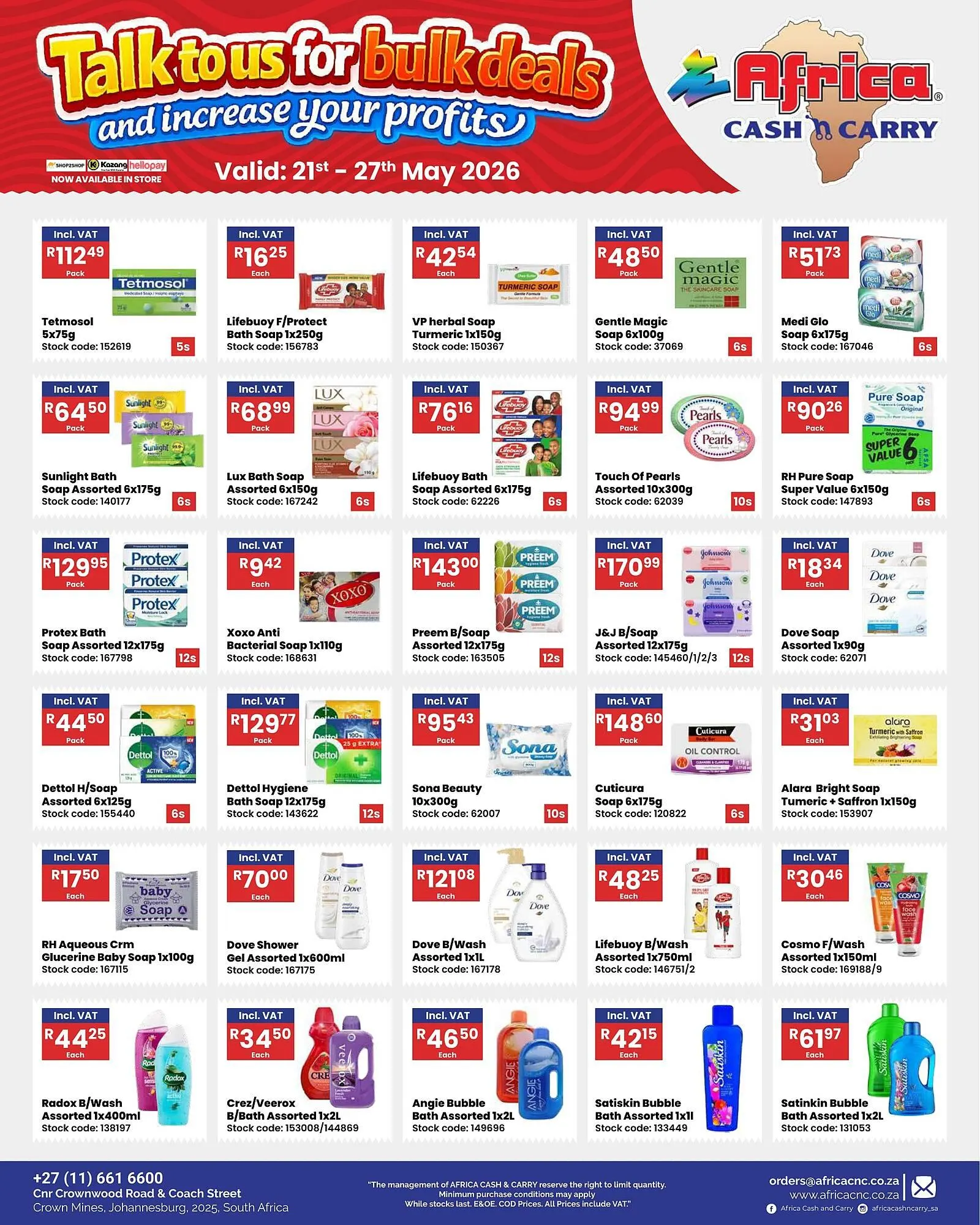 Africa Cash and Carry catalogue from 21 May to 27 May 2026 - Catalogue Page 8