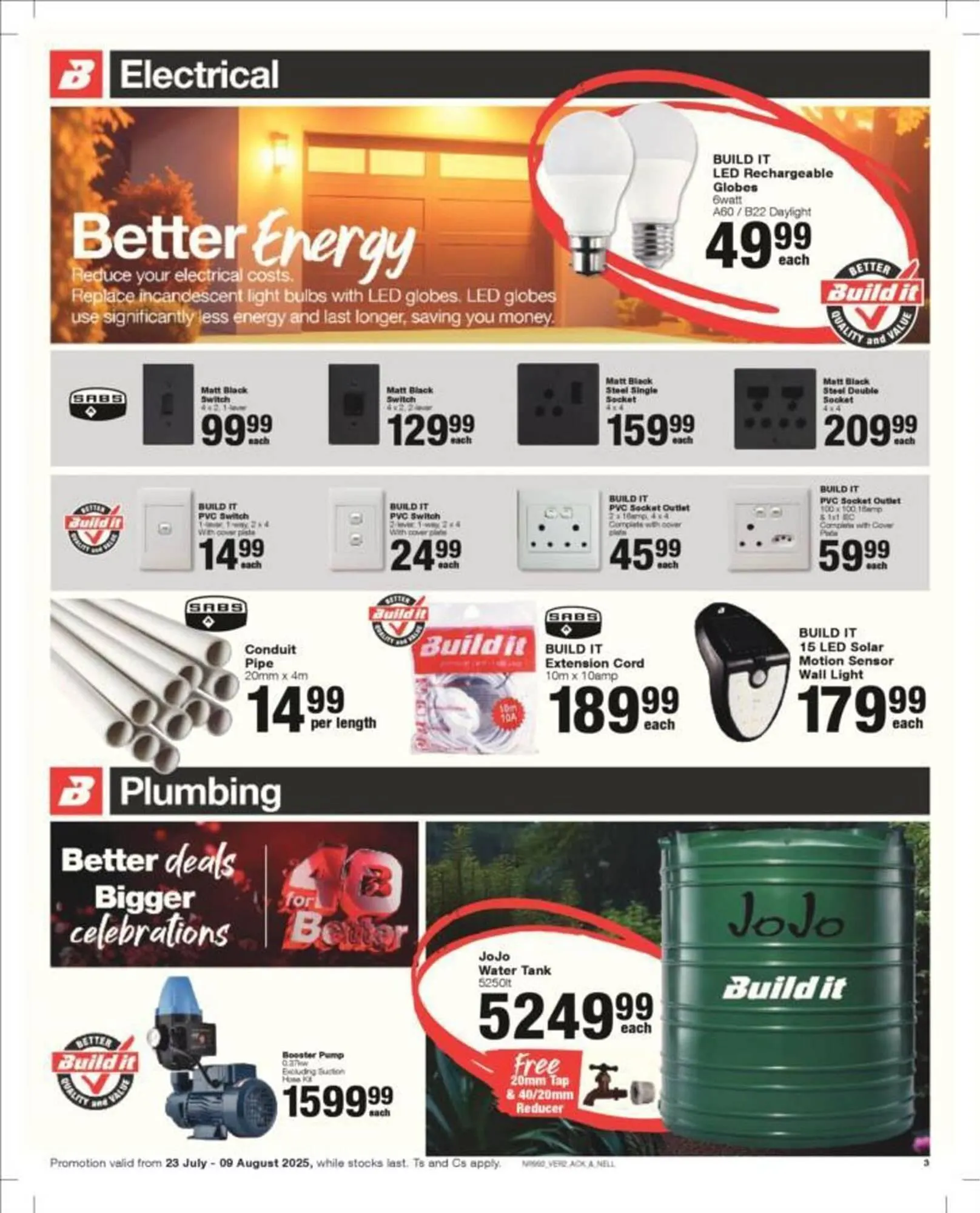Build It catalogue from 23 July to 9 August 2025 - Catalogue Page 3