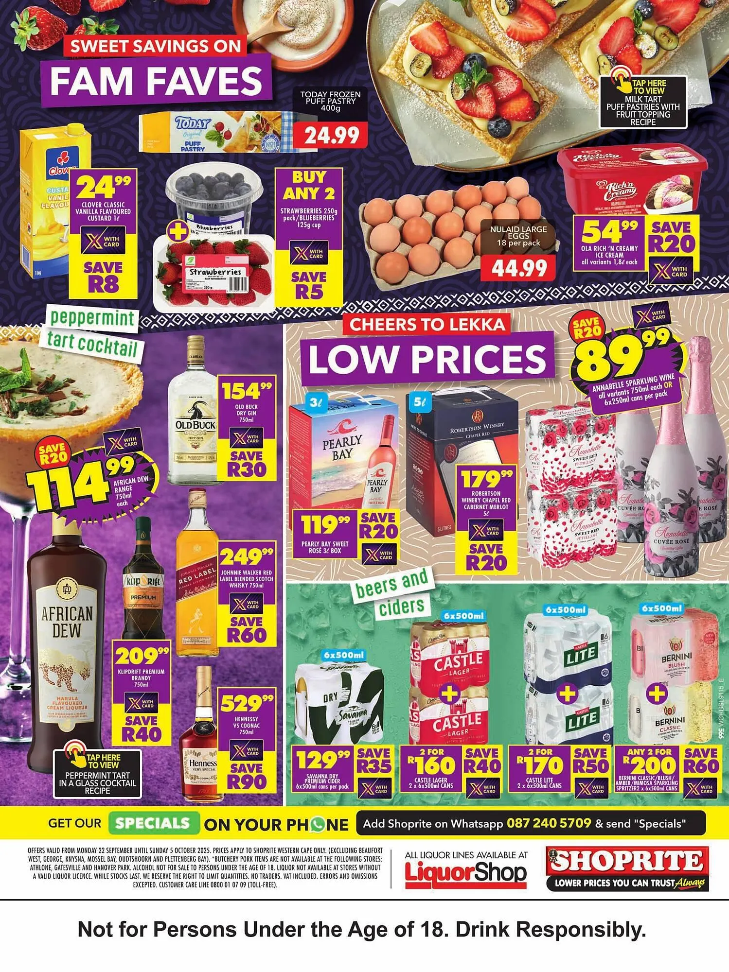 Shoprite catalogue from 22 September to 5 October 2025 - Catalogue Page 4