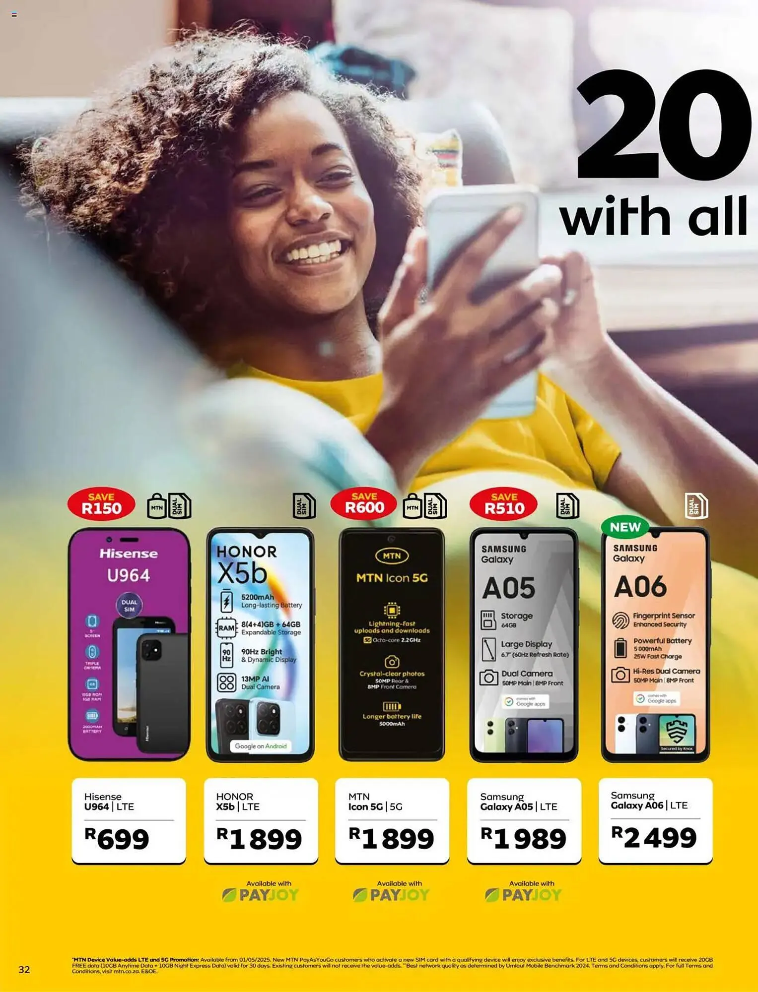 MTN catalogue from 7 April to 6 May 2025 - Catalogue Page 32
