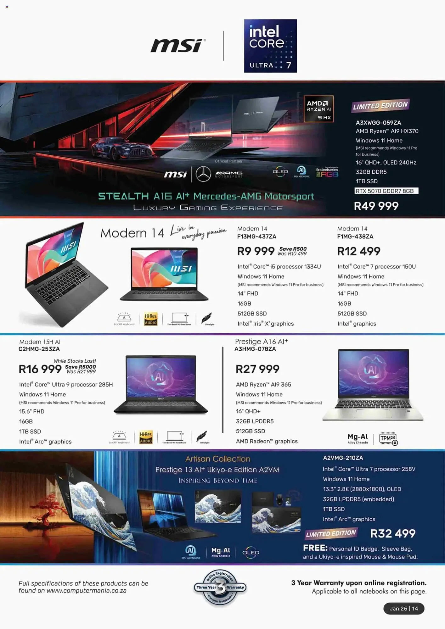 Computer Mania catalogue from 31 December to 31 January 2026 - Catalogue Page 15