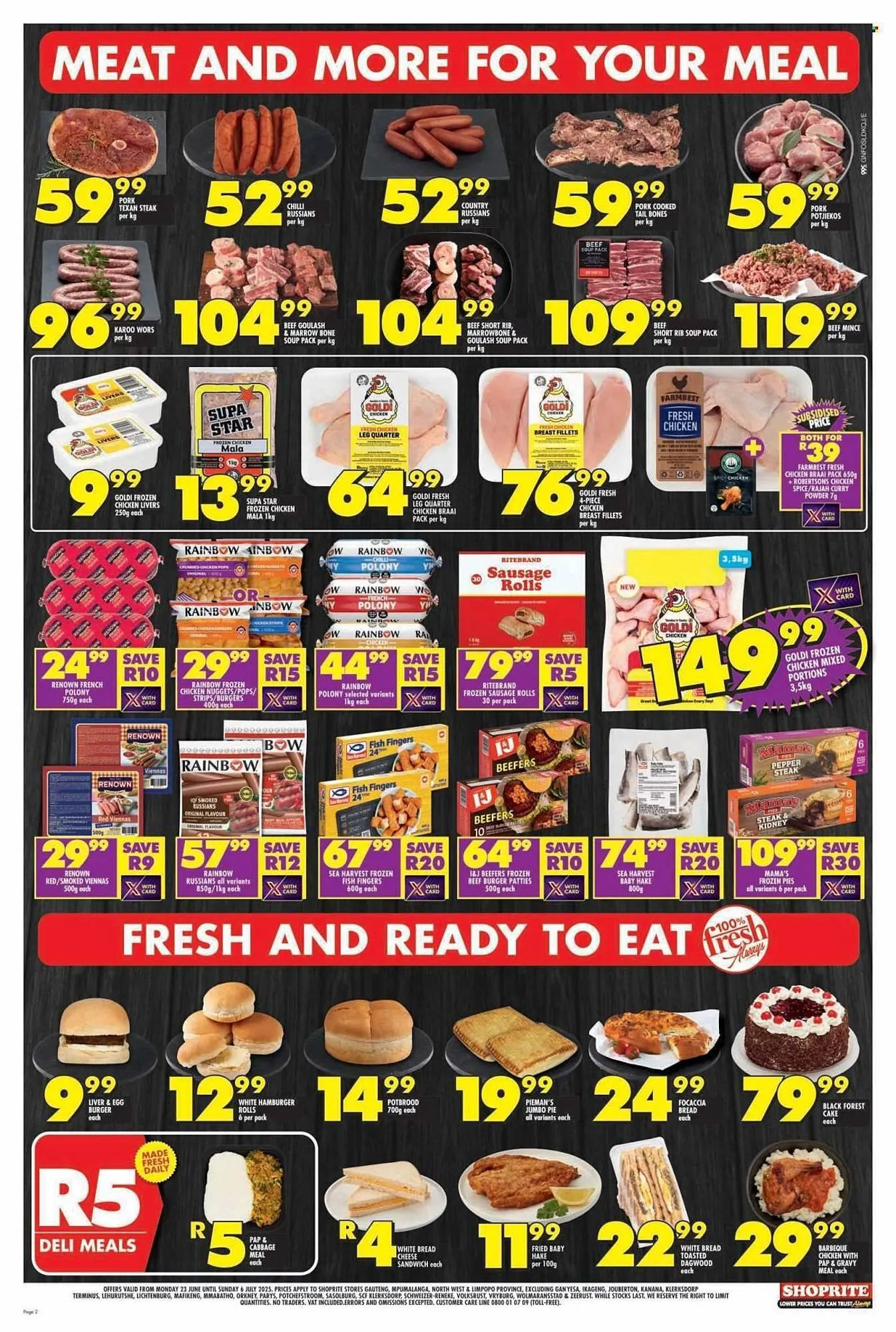 Shoprite catalogue from 23 June to 6 July 2025 - Catalogue Page 2