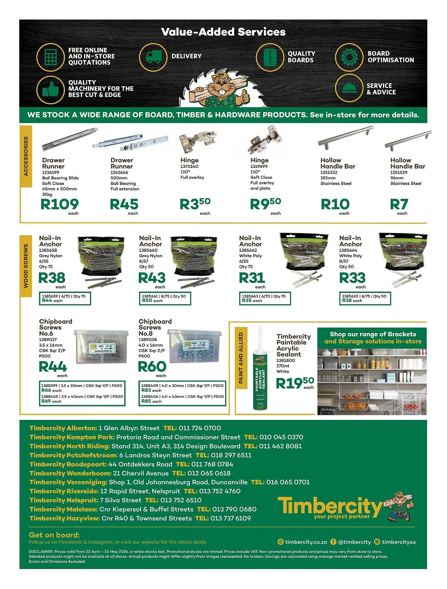 Timbercity catalogue from 22 April to 10 May 2024 - Catalogue Page 2