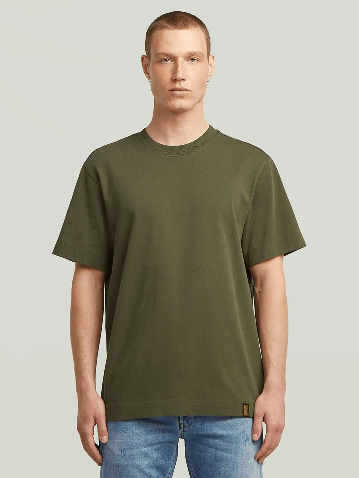 G-Star Men's Essential Green T-Shirt