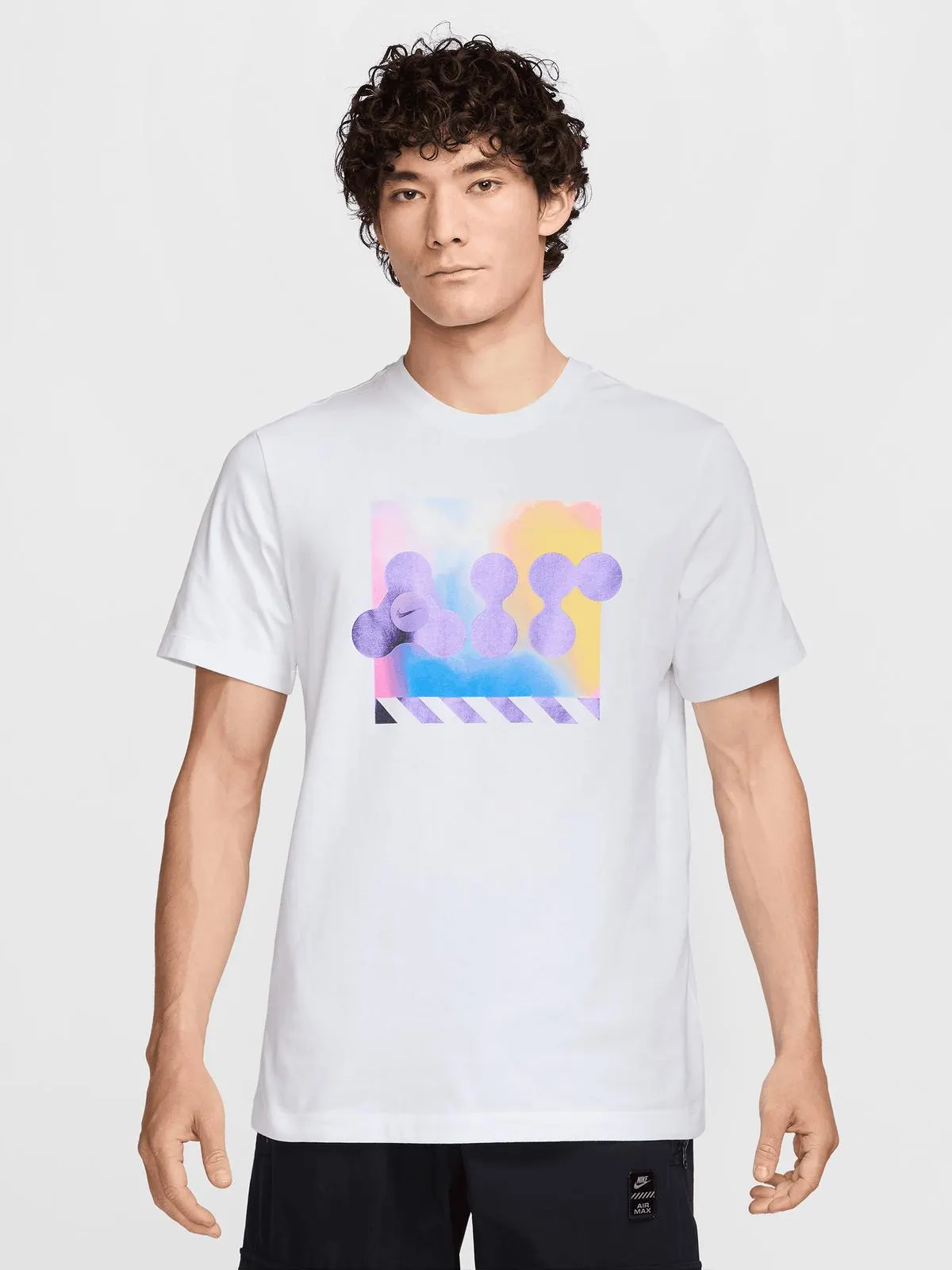 Nike Men's Nsw White T-Shirt