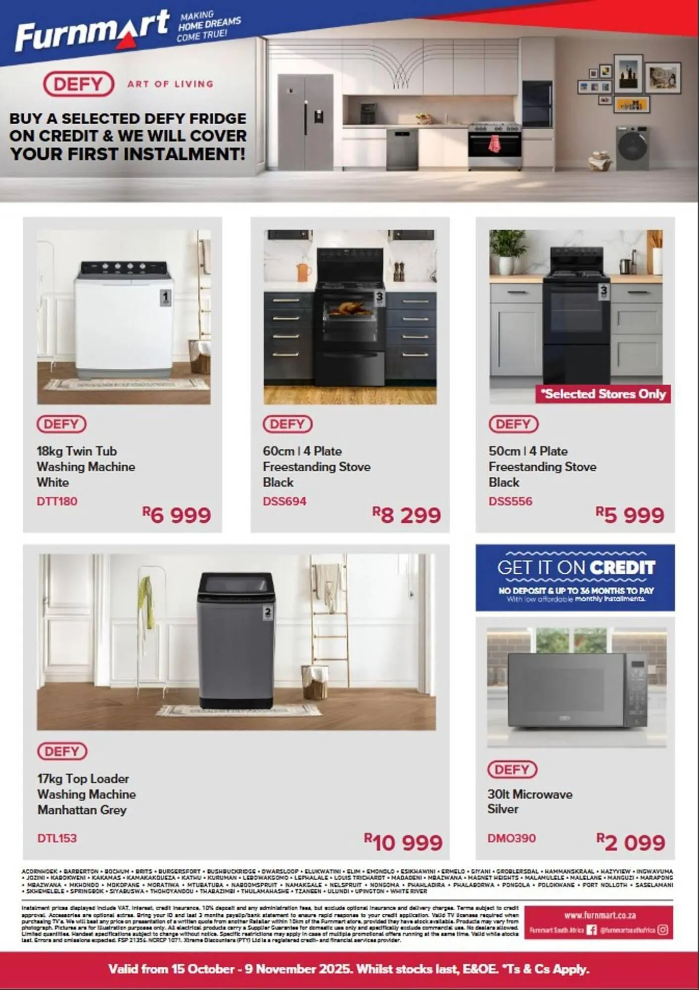 Furnmart catalogue from 20 October to 9 November 2025 - Catalogue Page 2