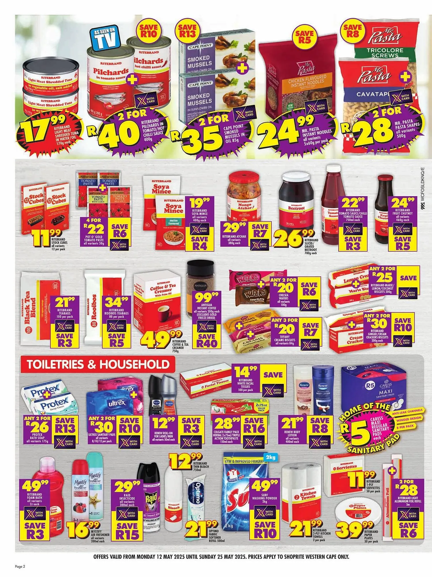 Shoprite catalogue from 12 May to 25 May 2025 - Catalogue Page 2