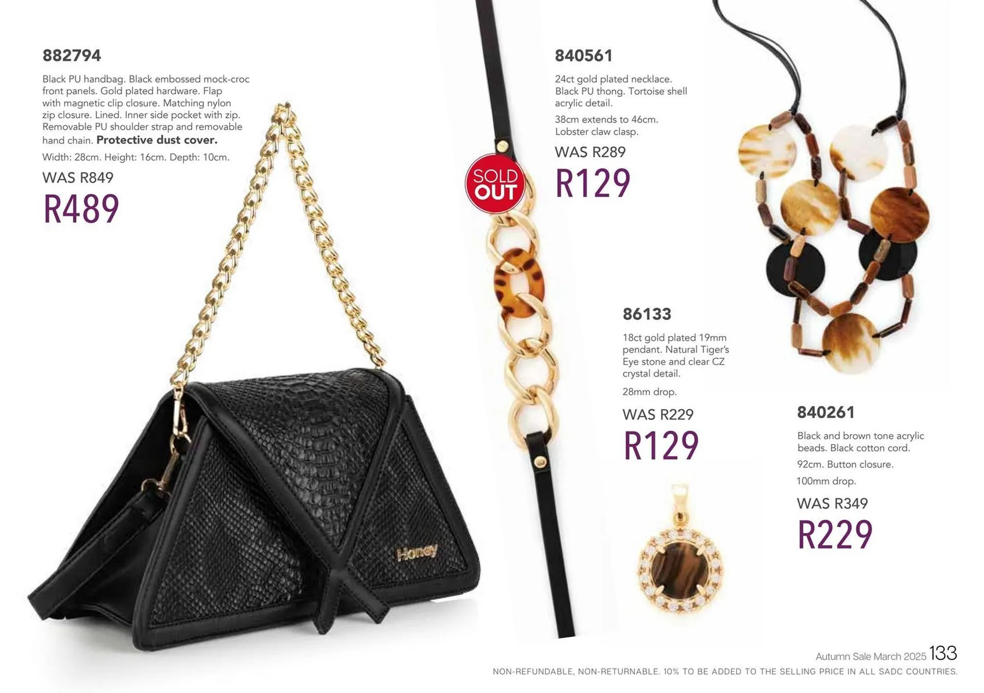 Honey Fashion Accessories catalogue from 7 May to 20 May 2025 - Catalogue Page 135