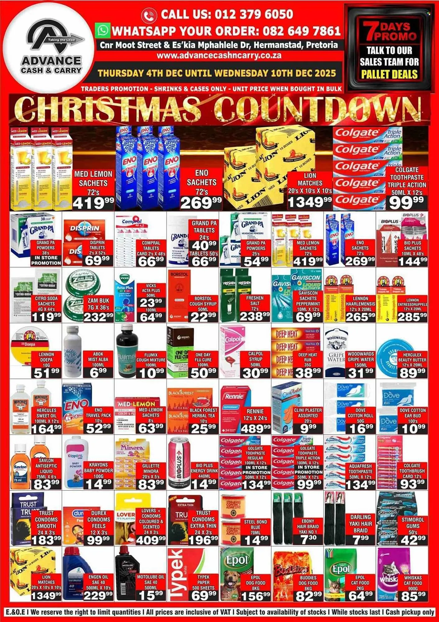 Advance Cash n Carry catalogue from 4 December to 10 December 2025 - Catalogue Page 8
