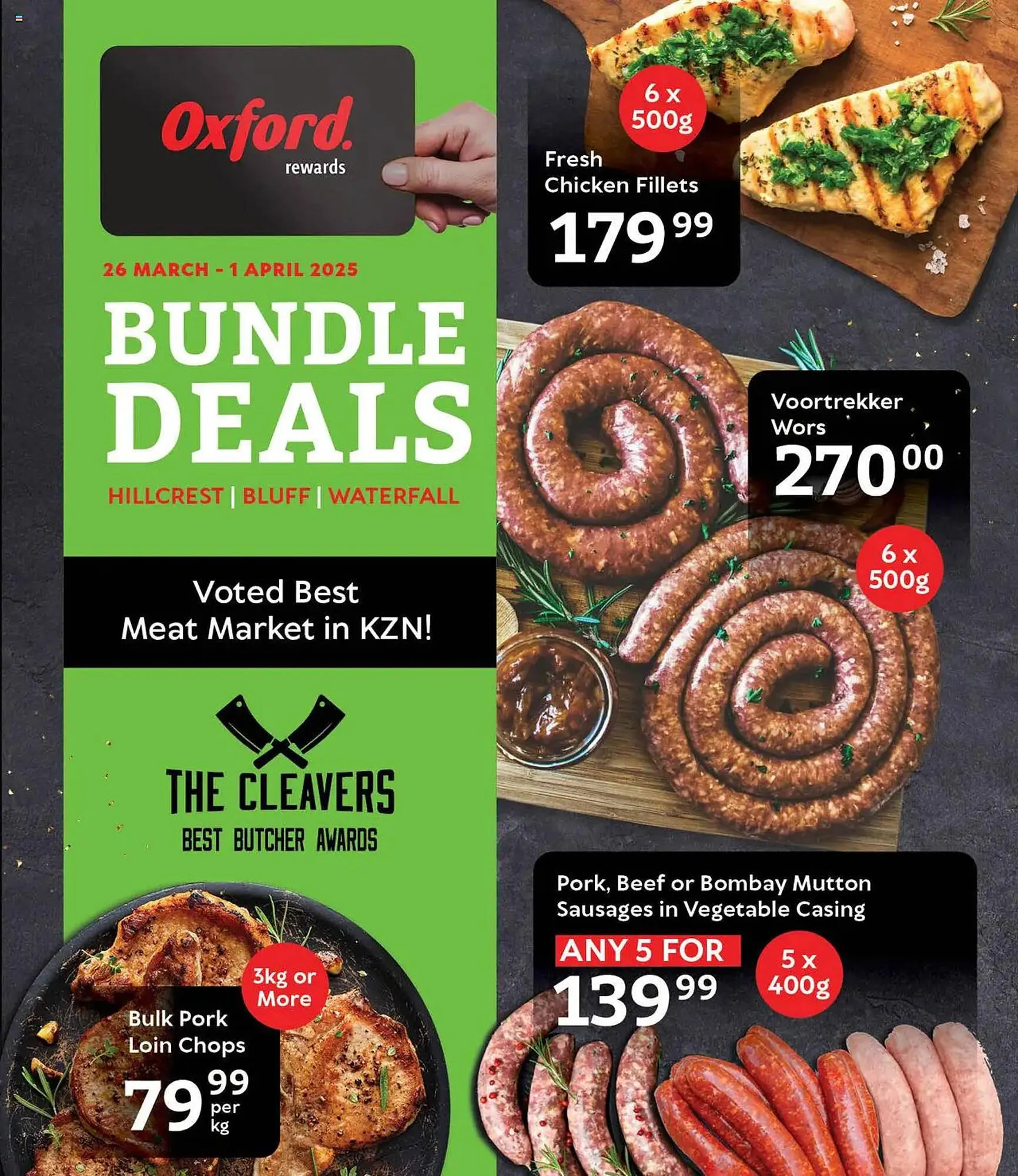 Oxford Freshmarket catalogue from 26 March to 1 April 2025 - Catalogue Page 1