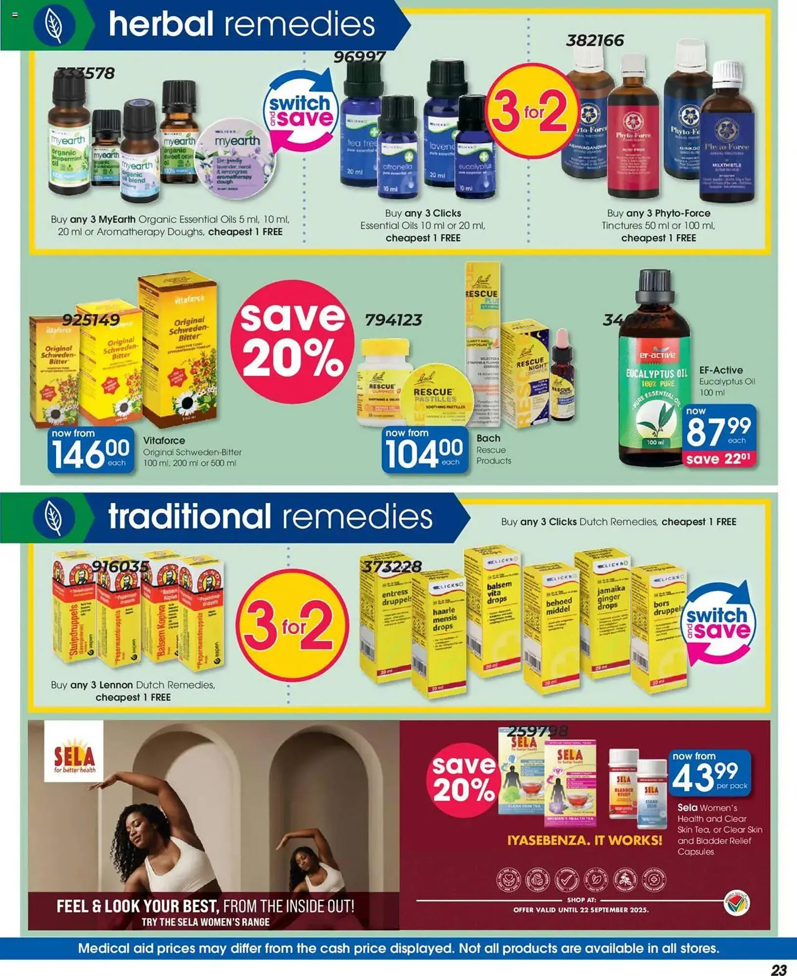 Clicks catalogue from 21 August to 22 September 2025 - Catalogue Page 23