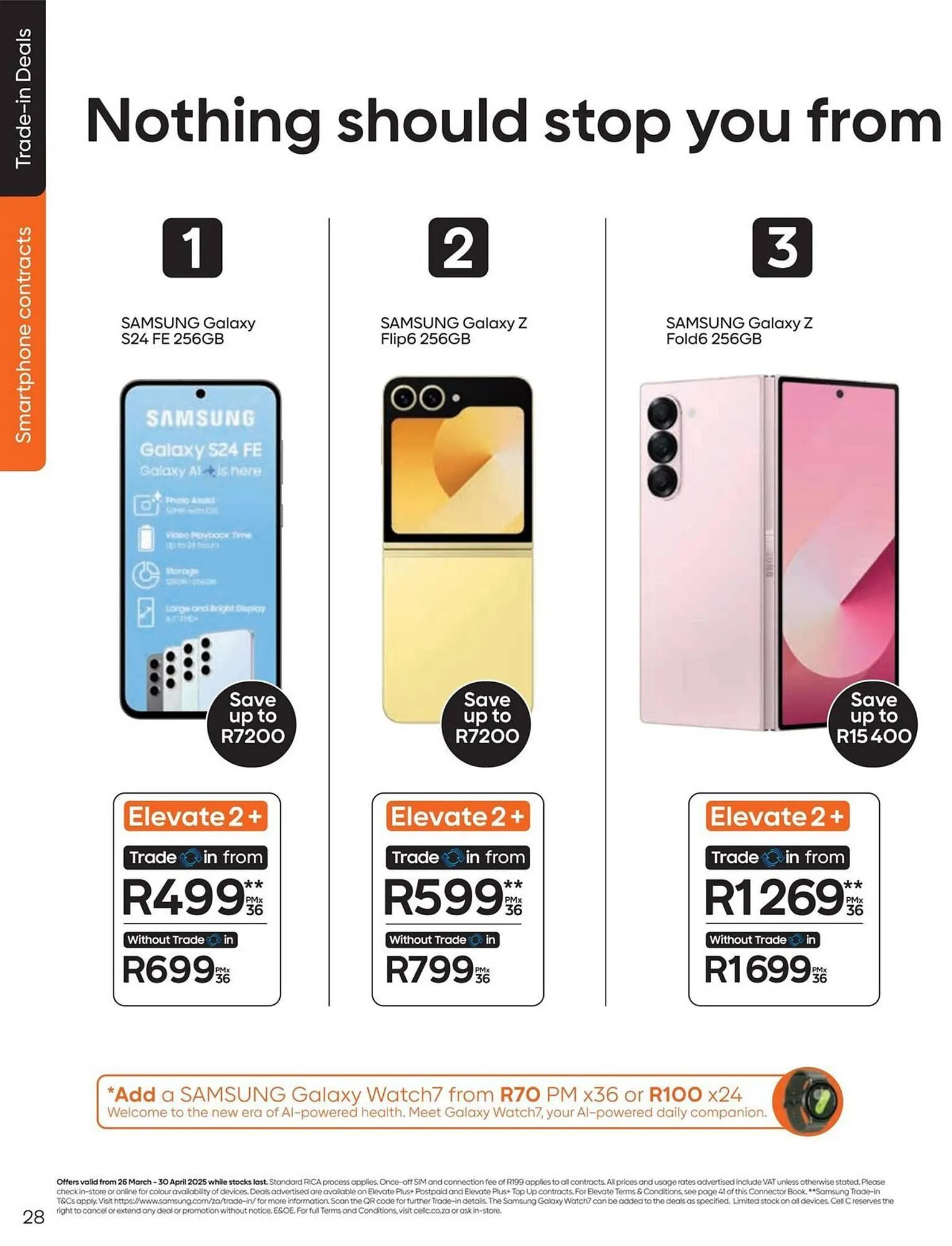 Cell C catalogue from 26 March to 1 April 2025 - Catalogue Page 28