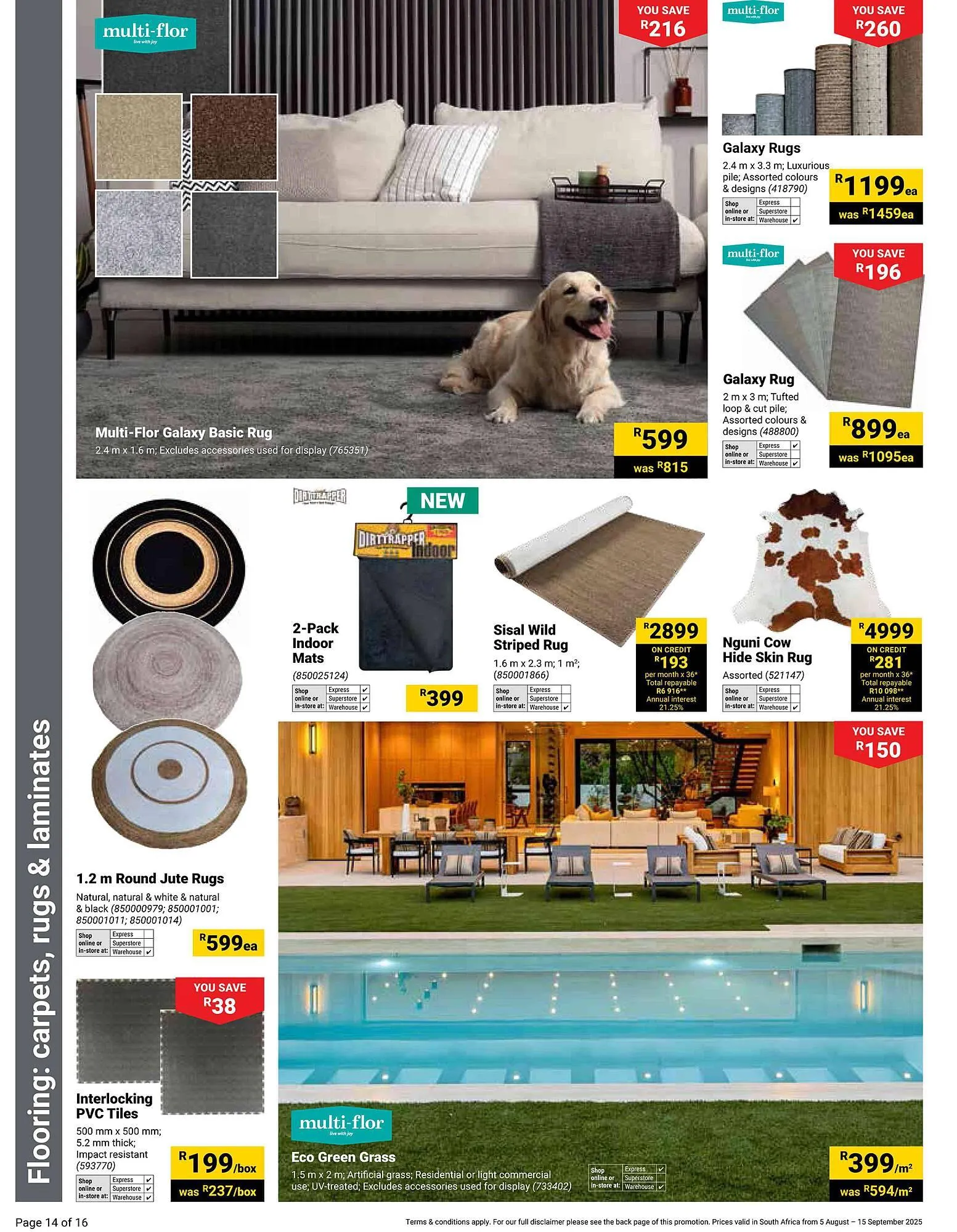Builders Warehouse catalogue from 5 August to 15 September 2025 - Catalogue Page 14