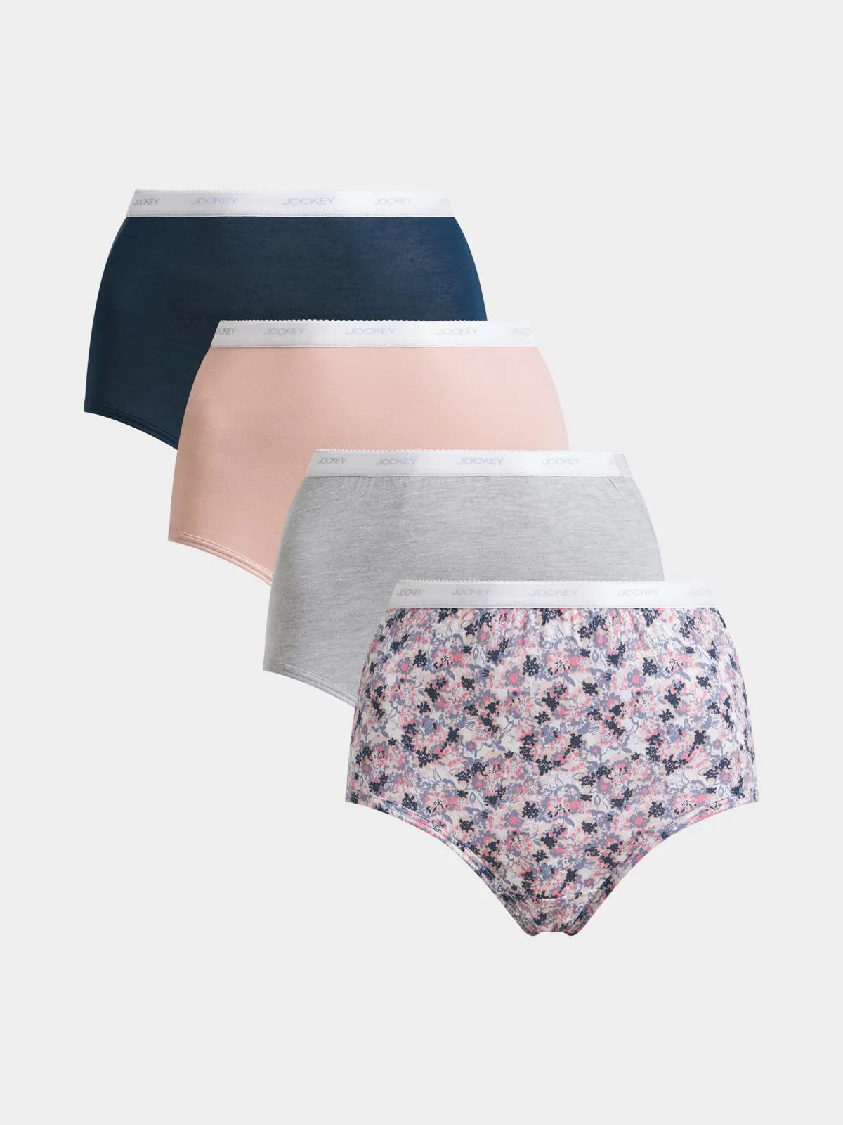 Jet Women's Multicolour 4 Pack Full Brief