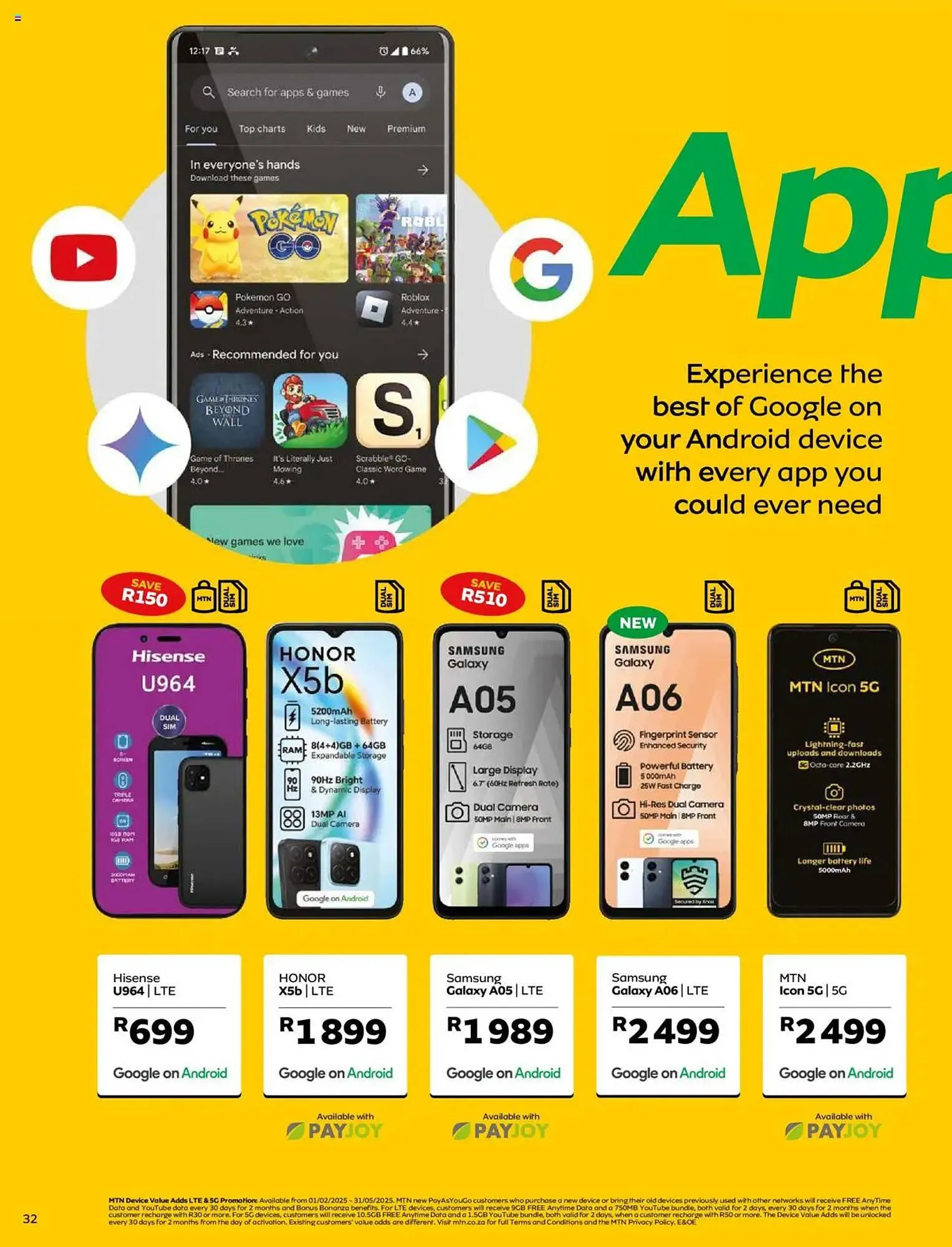 MTN catalogue from 1 February to 6 March 2025 - Catalogue Page 32