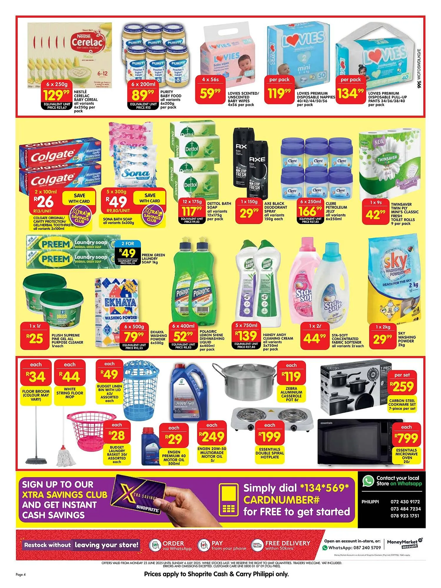 Shoprite catalogue from 23 June to 6 July 2025 - Catalogue Page 4