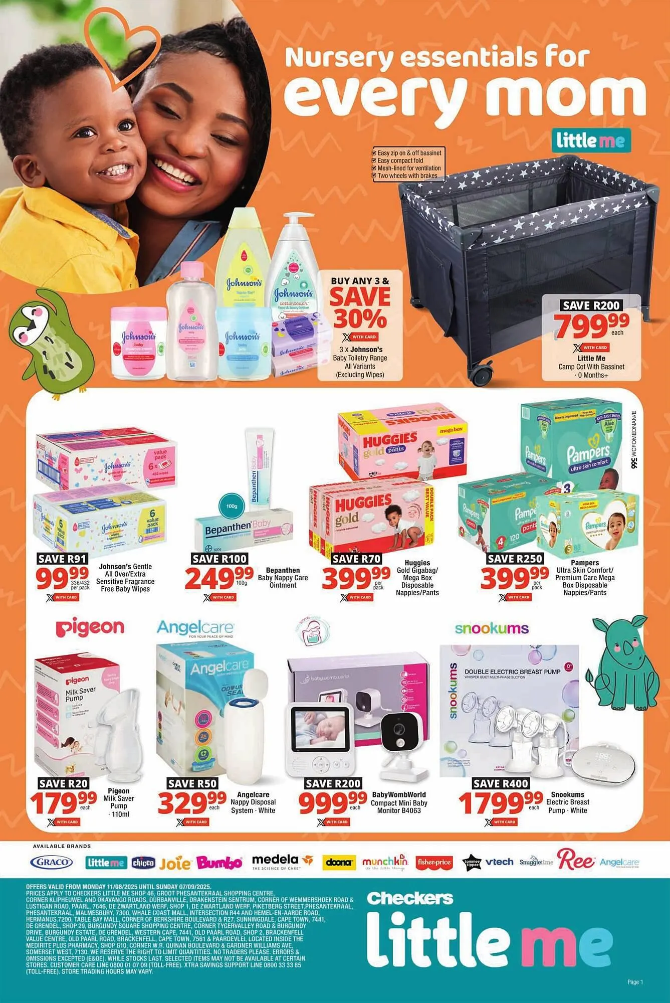 Checkers catalogue from 11 August to 17 September 2025 - Catalogue Page 1