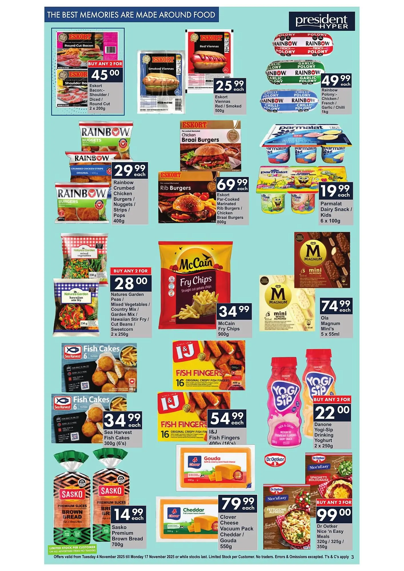 President Hyper catalogue from 4 November to 17 November 2025 - Catalogue Page 3