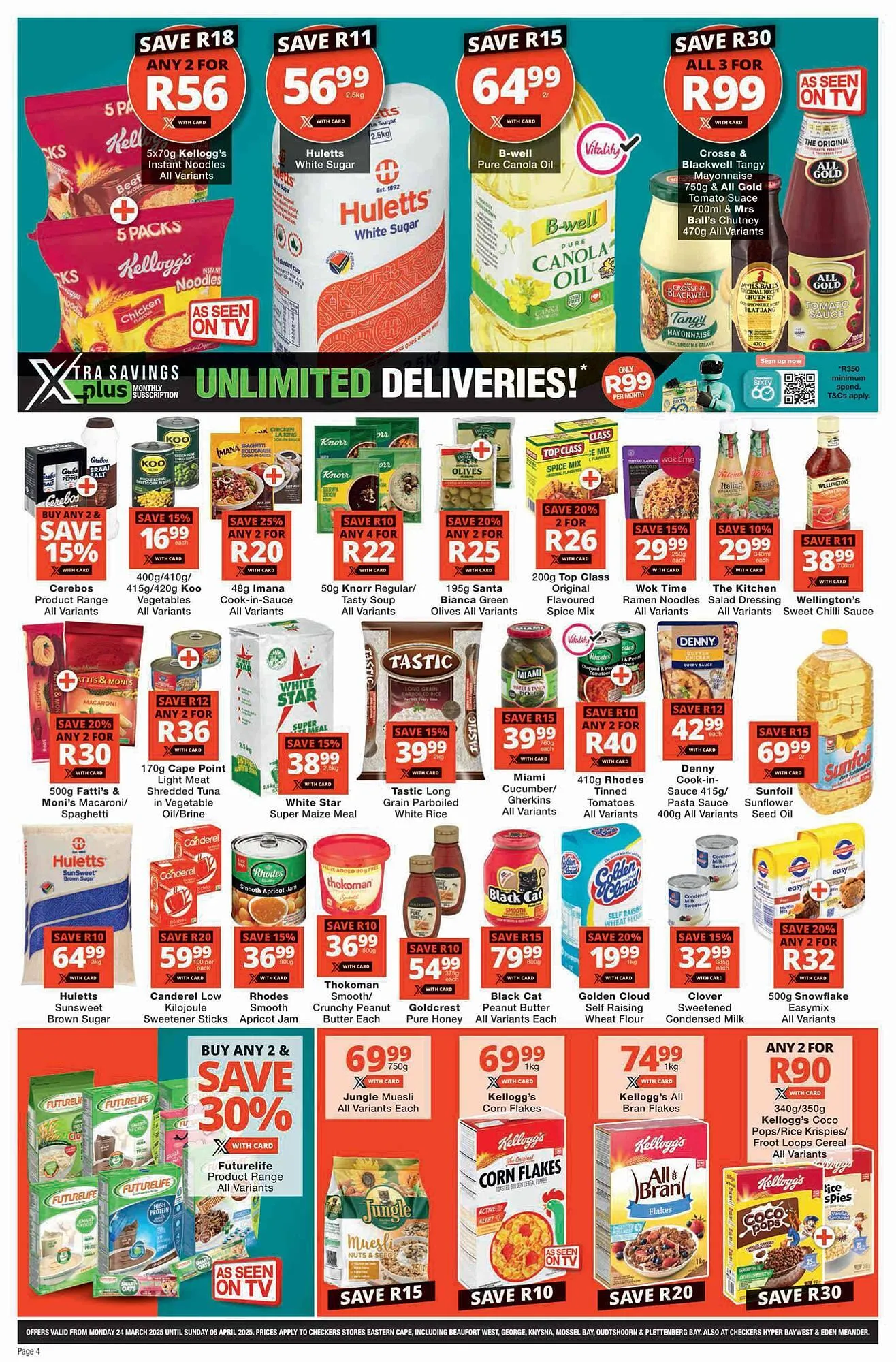 Checkers catalogue from 24 March to 6 April 2025 - Catalogue Page 4