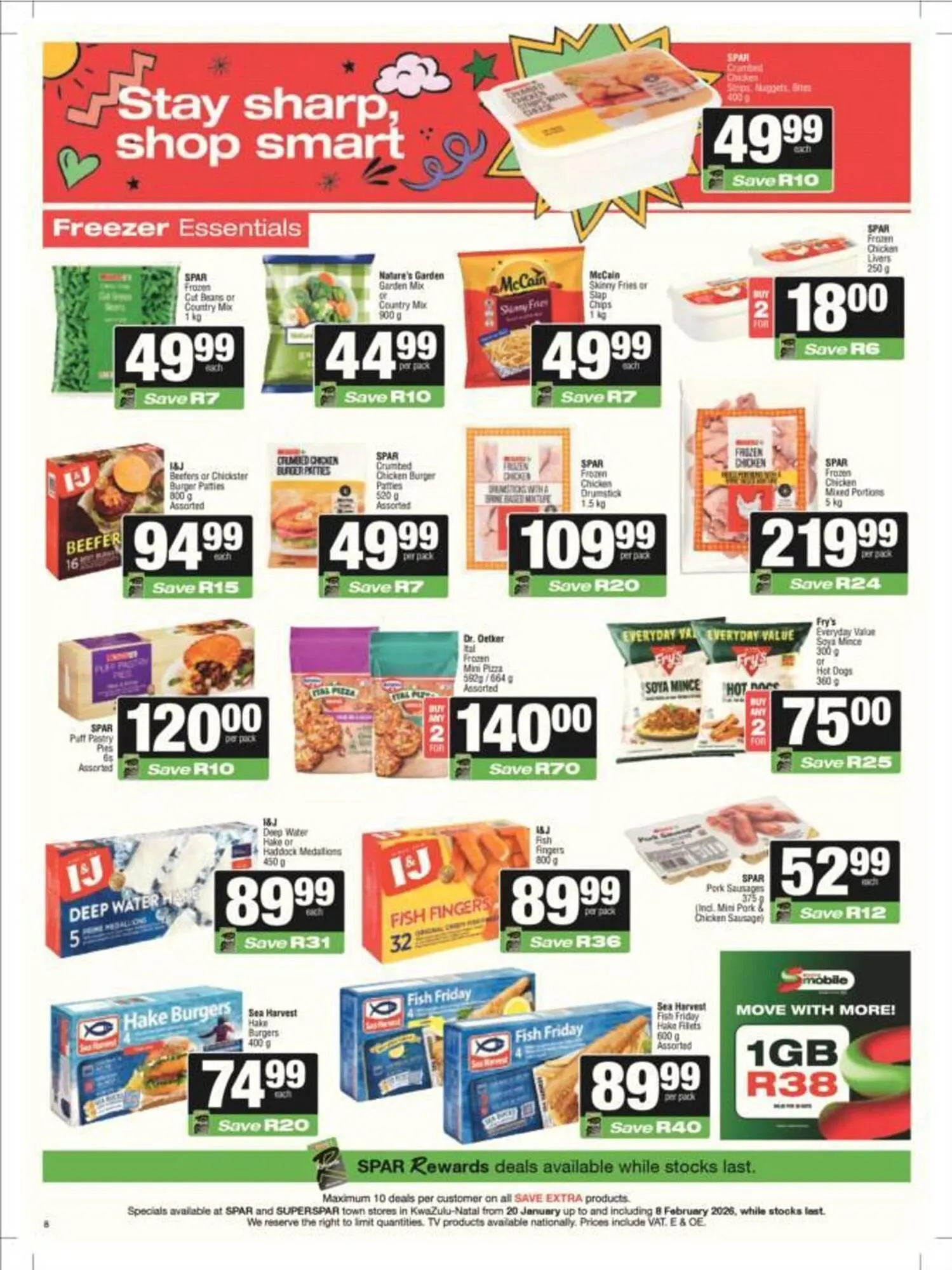 Spar catalogue from 20 January to 8 February 2026 - Catalogue Page 8