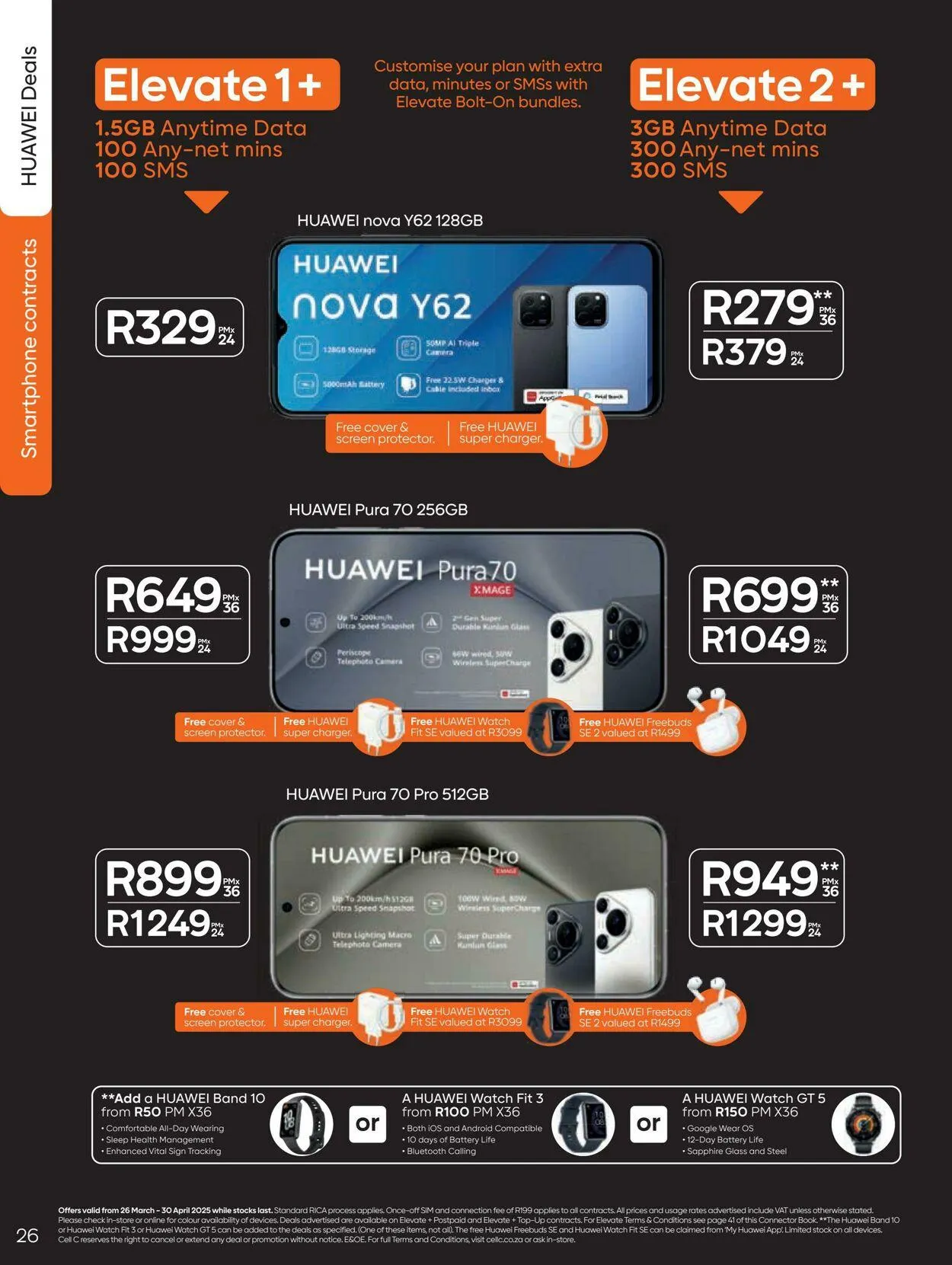 Cell C Current catalogue from 27 March to 10 April 2025 - Catalogue Page 26