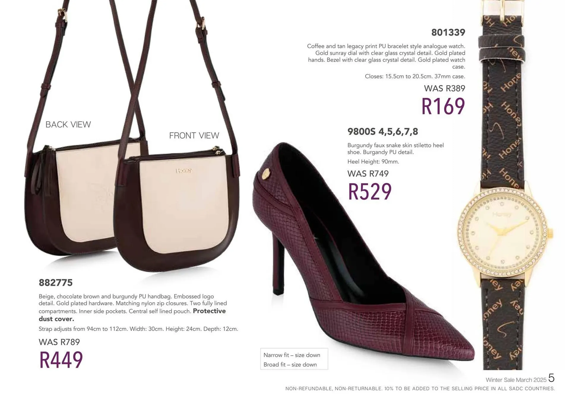 Honey Fashion Accessories catalogue from 21 March to 3 April 2025 - Catalogue Page 7