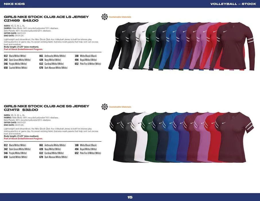 Nike Kids from 14 June to 31 December 2024 - Catalogue Page 15