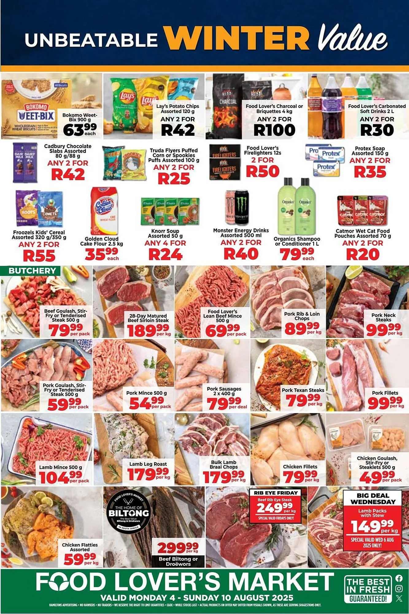 Food Lover's Market catalogue from 7 August to 10 August 2025 - Catalogue Page 1