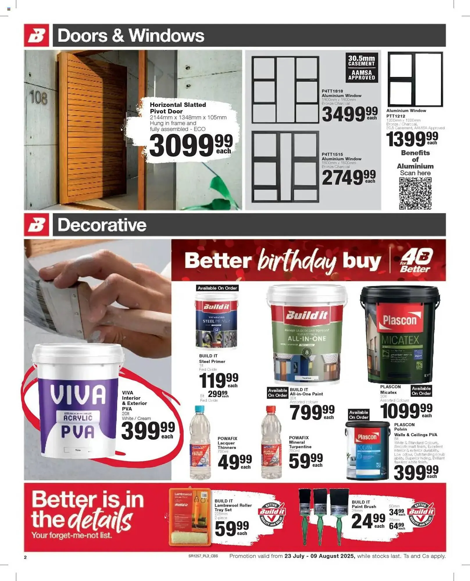 Build It catalogue from 23 July to 6 September 2025 - Catalogue Page 2