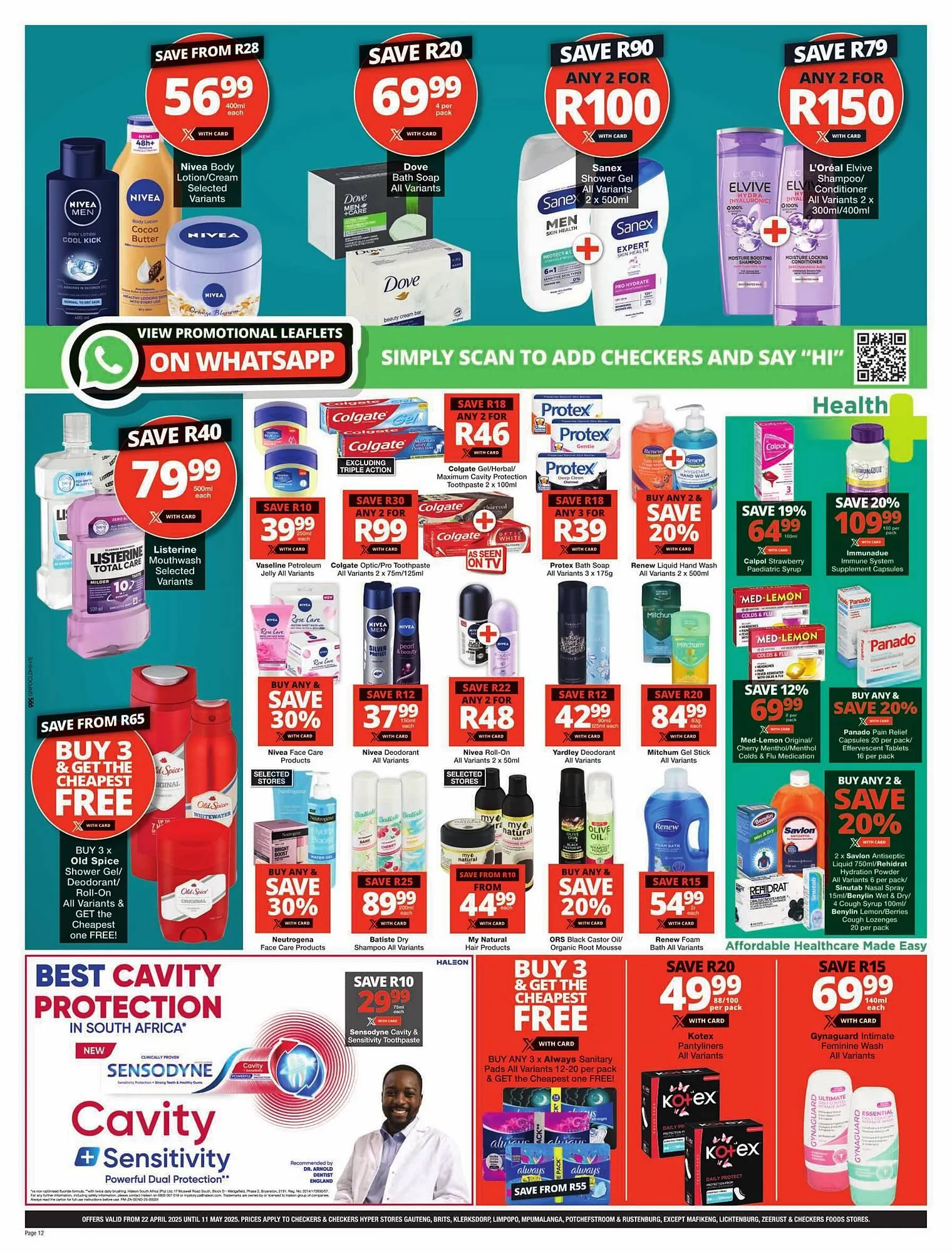 Checkers catalogue from 22 April to 11 May 2025 - Catalogue Page 12