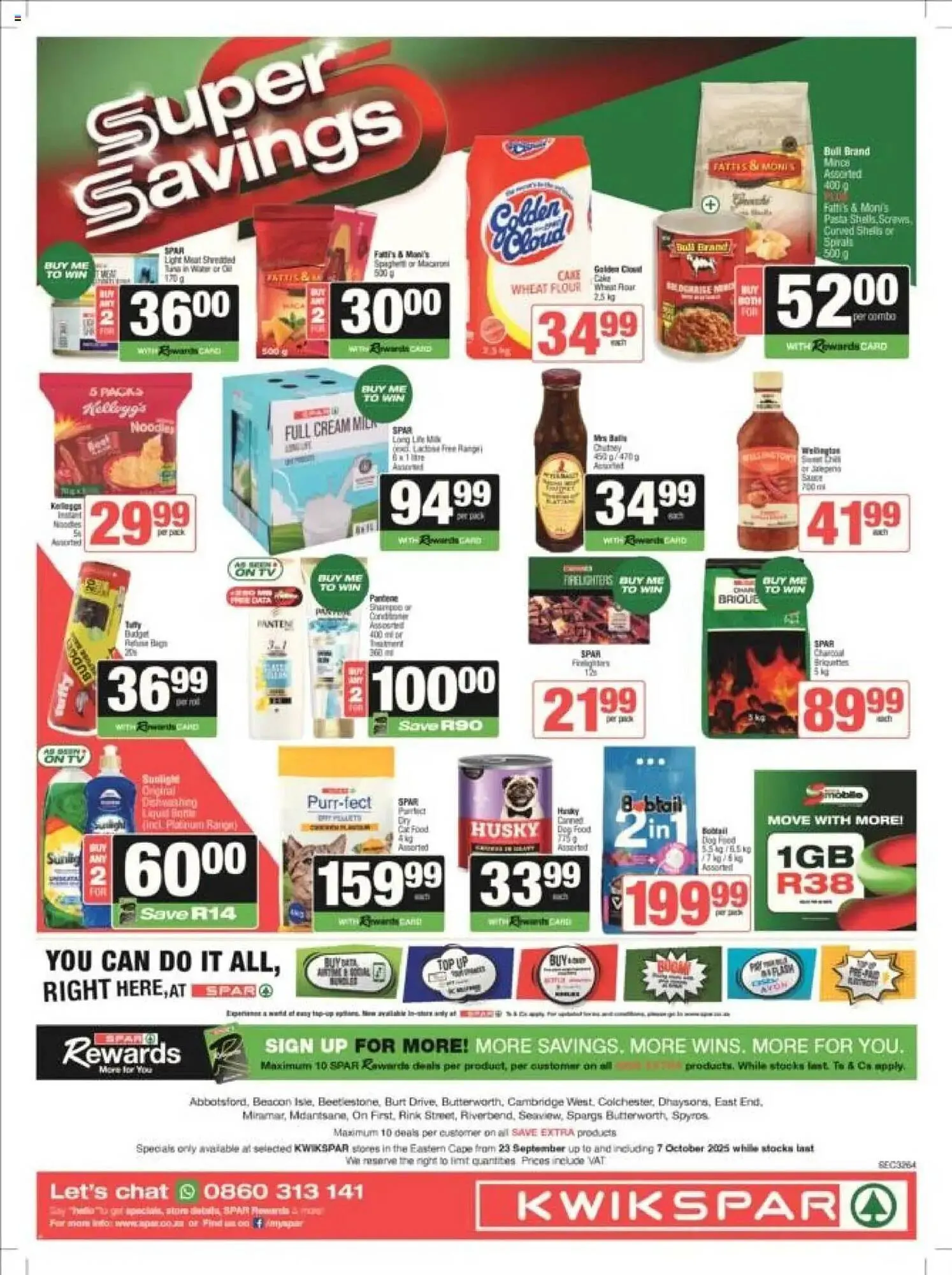 KwikSpar catalogue from 23 September to 7 October 2025 - Catalogue Page 4