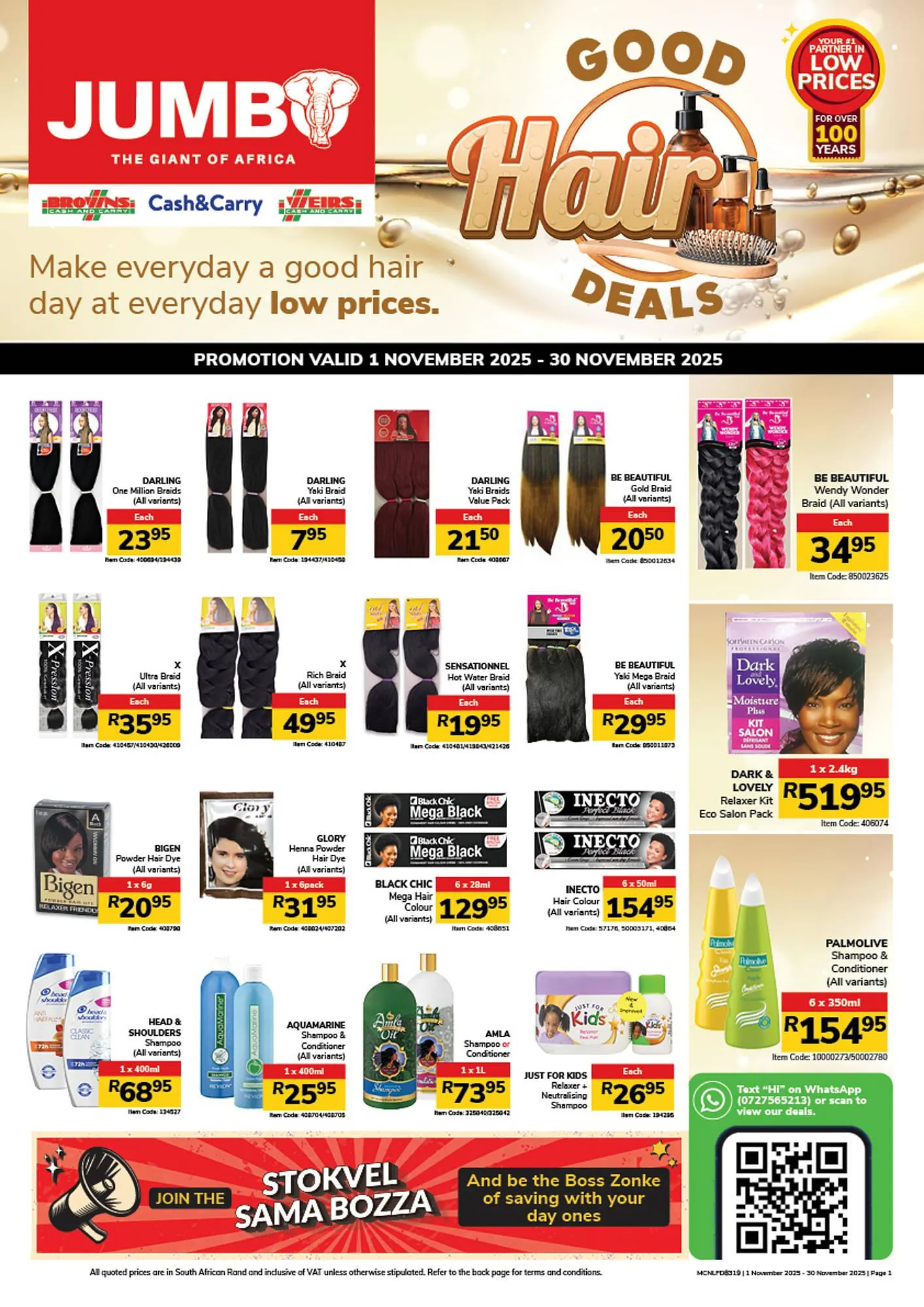 Jumbo catalogue from 3 November to 30 November 2025 - Catalogue Page 1