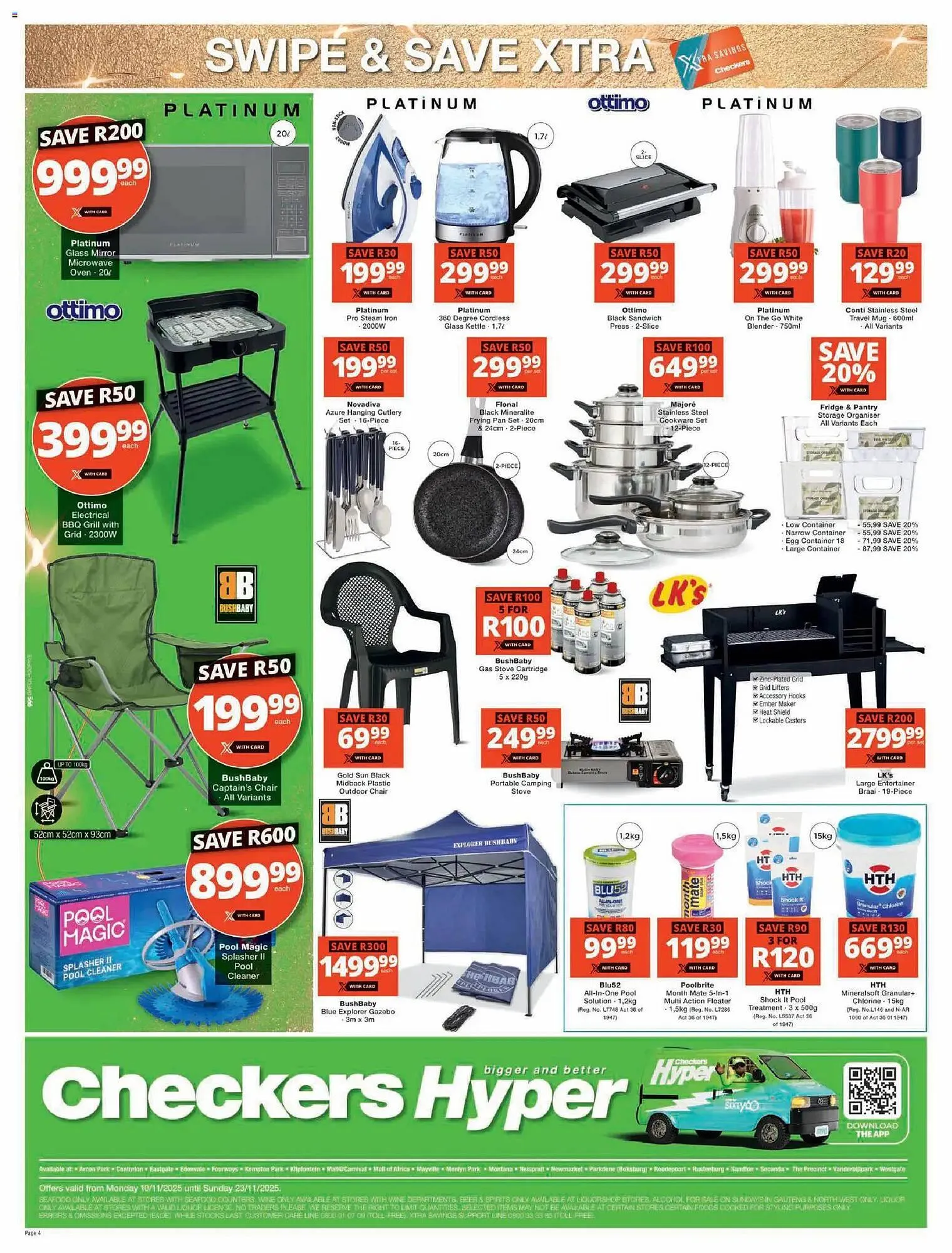 Checkers catalogue from 10 November to 23 November 2025 - Catalogue Page 4