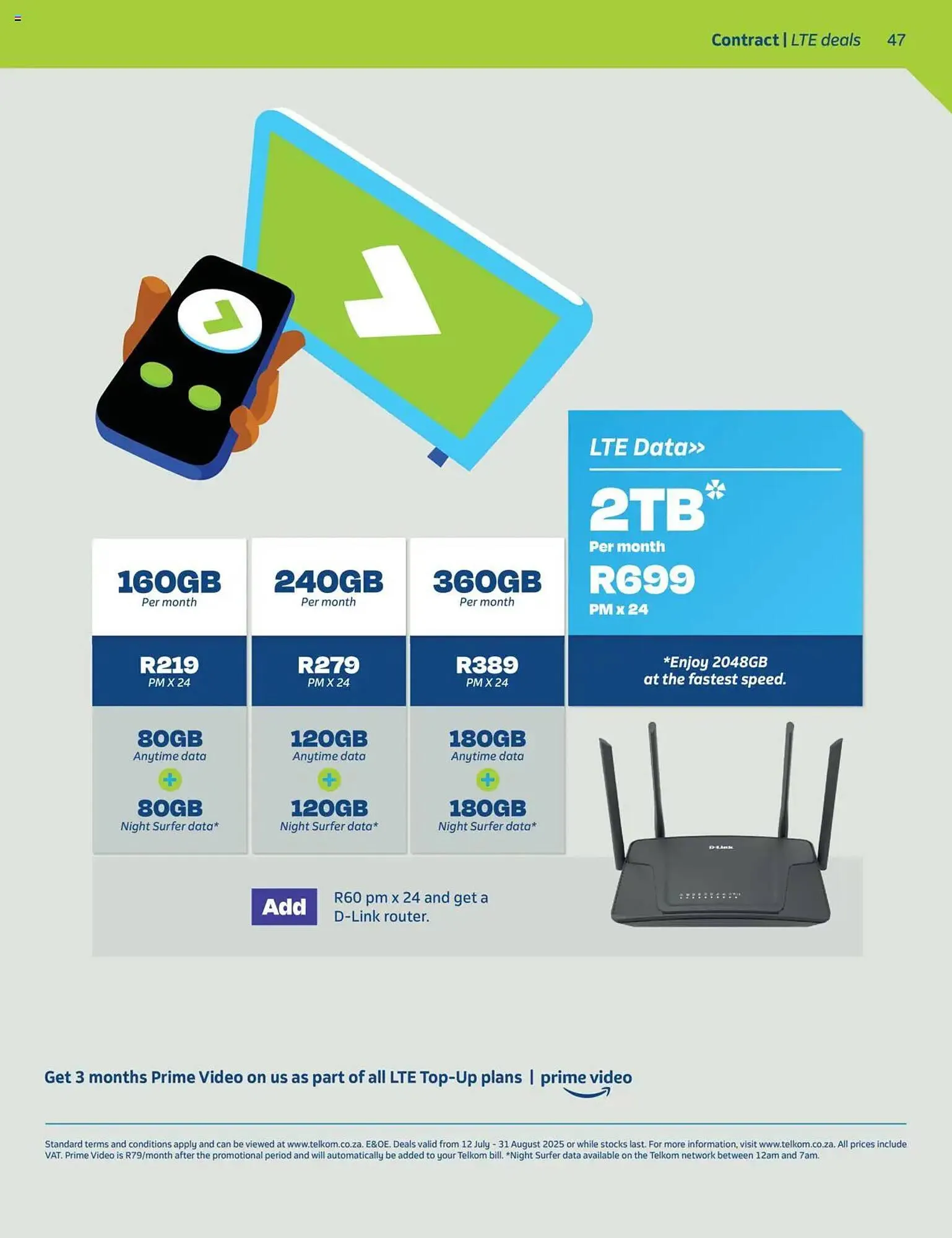 Telkom catalogue from 12 July to 31 August 2025 - Catalogue Page 45