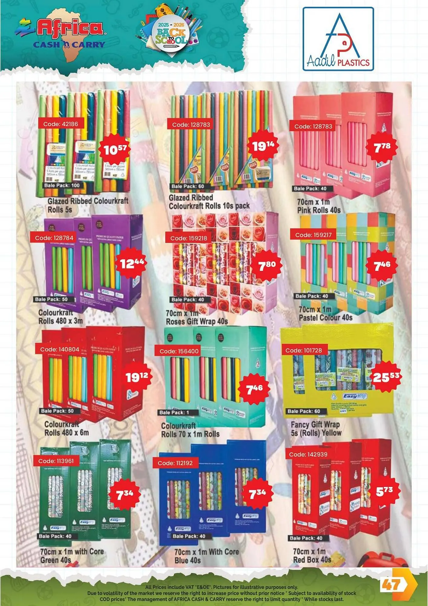 Africa Cash and Carry catalogue from 16 January to 31 January 2026 - Catalogue Page 47