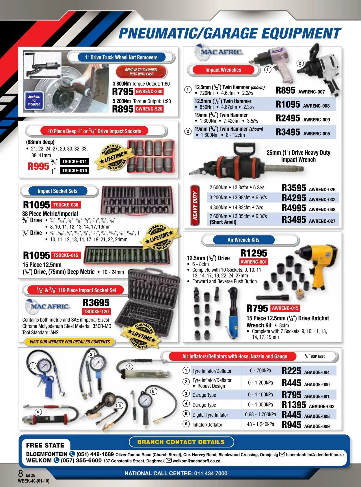 Adendorff Machinery Mart Current catalogue from 3 October to 17 October 2024 - Catalogue Page 10
