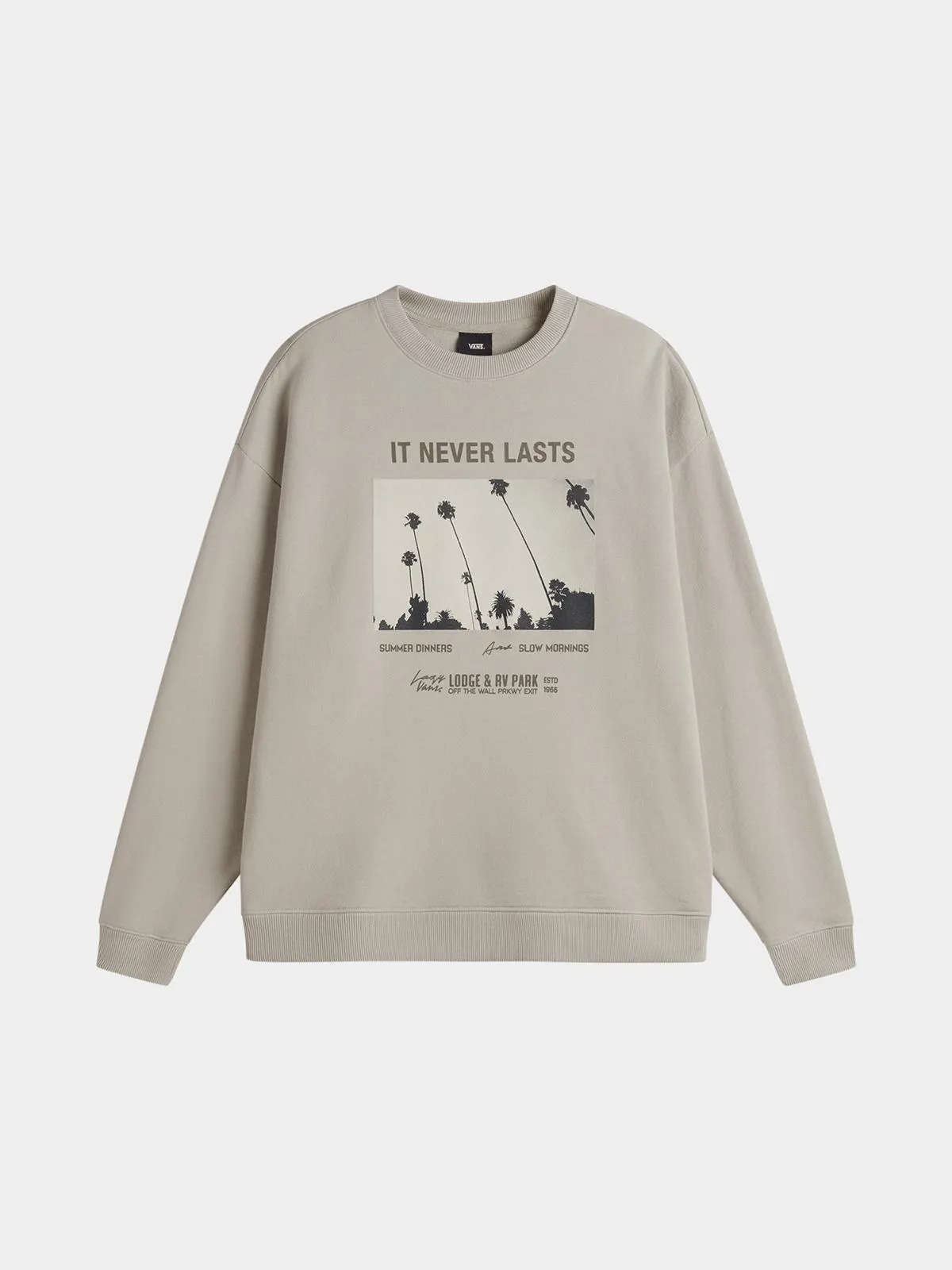 Vans Women's Neverlasting London Fog Crew Sweatshirt