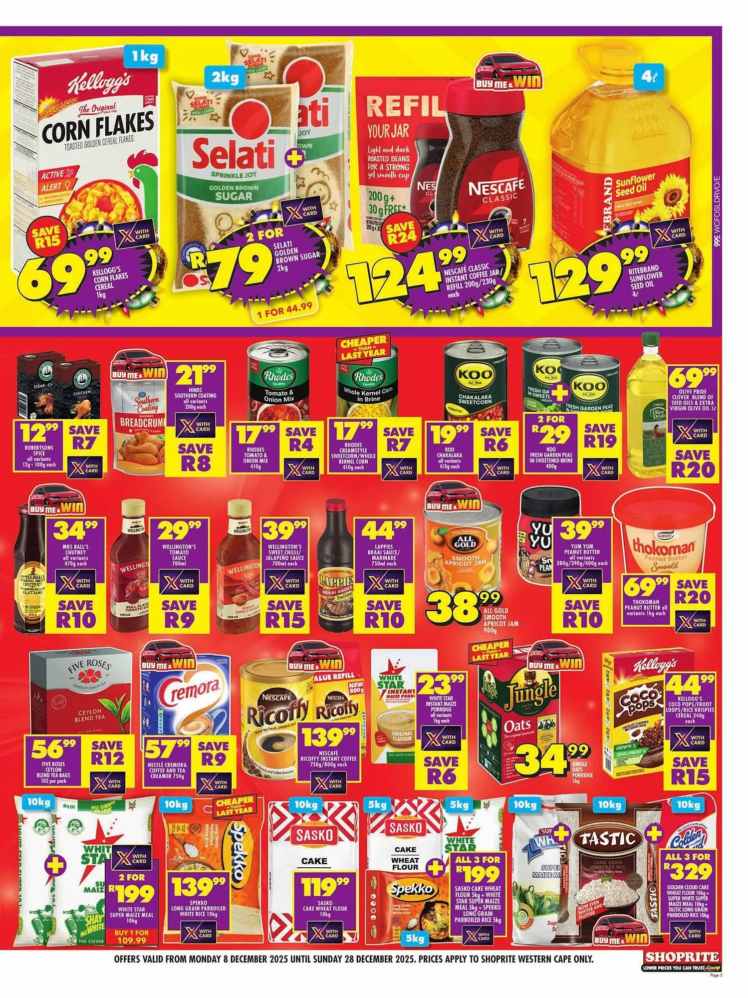 Shoprite catalogue from 8 December to 28 December 2025 - Catalogue Page 5