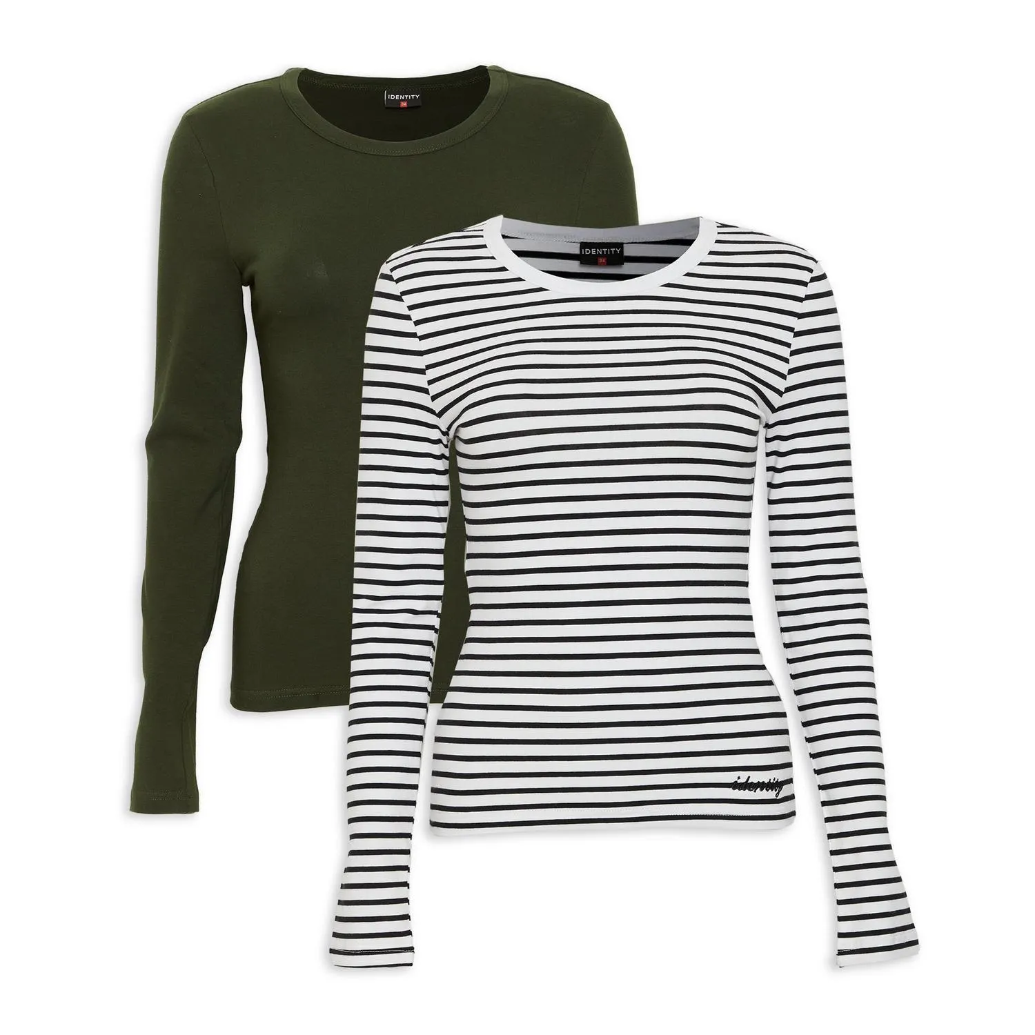 2-pack Fitted T-shirts