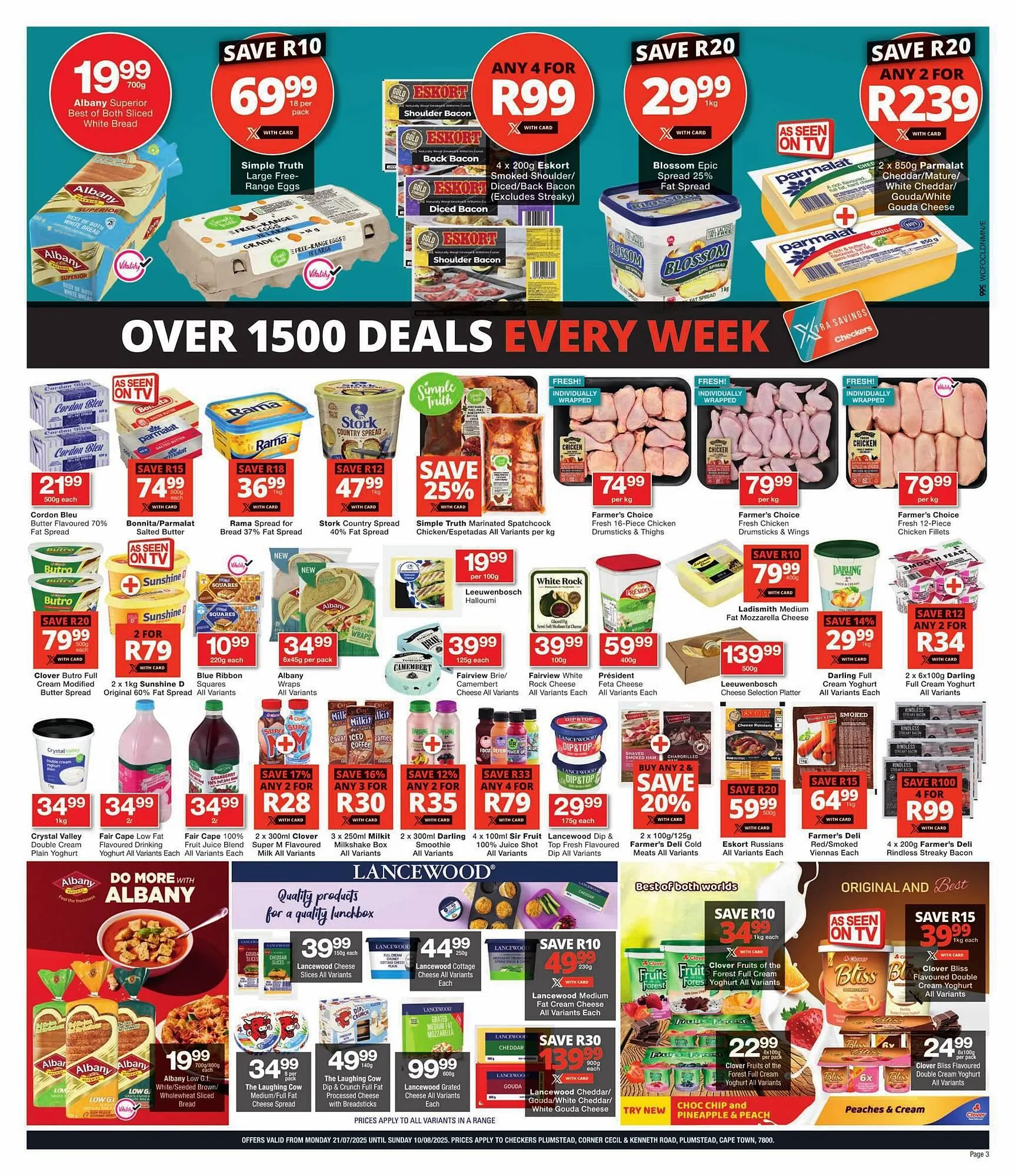 Checkers catalogue from 21 July to 10 August 2025 - Catalogue Page 3