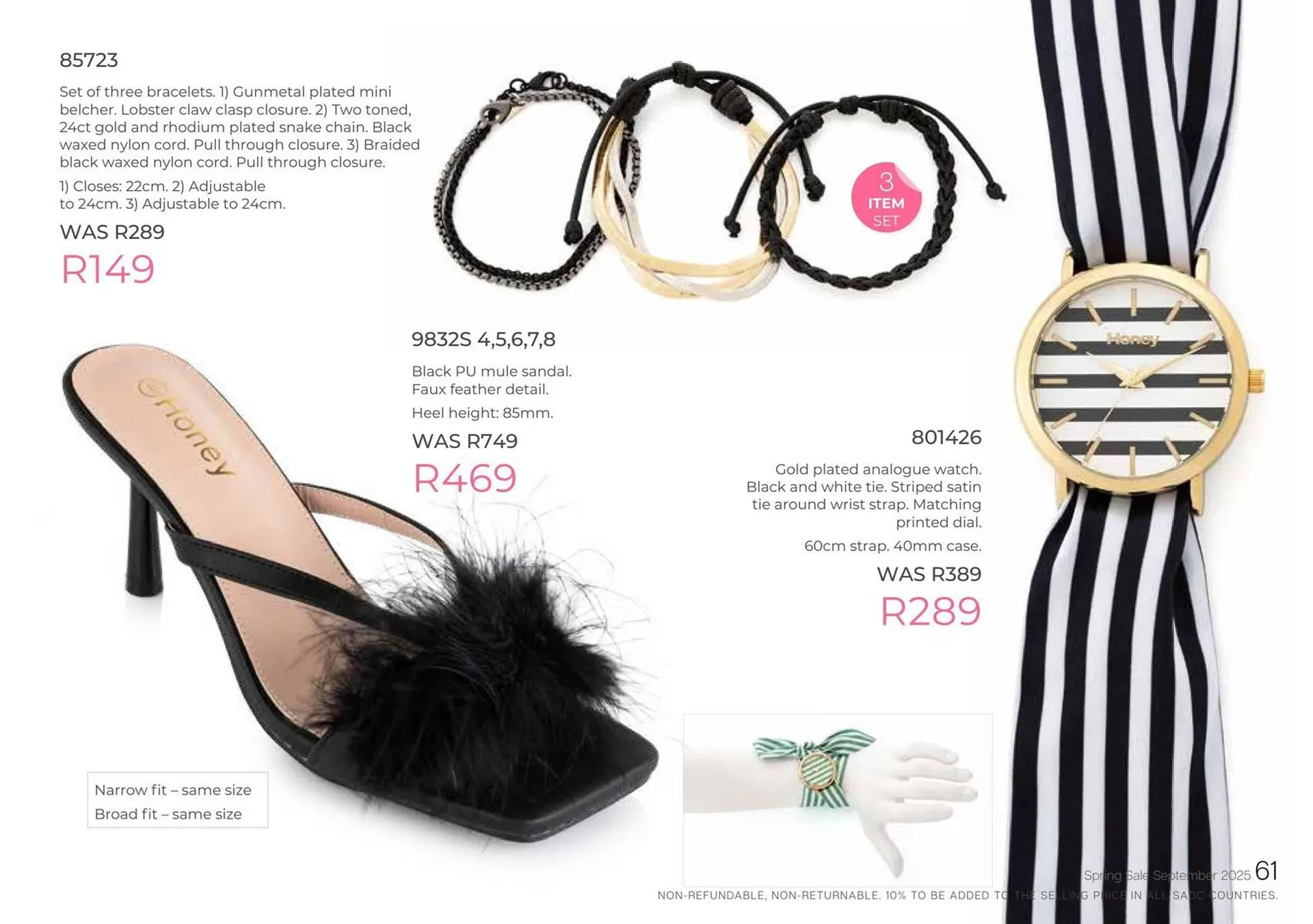 Honey Fashion Accessories catalogue from 3 September to 30 September 2025 - Catalogue Page 63