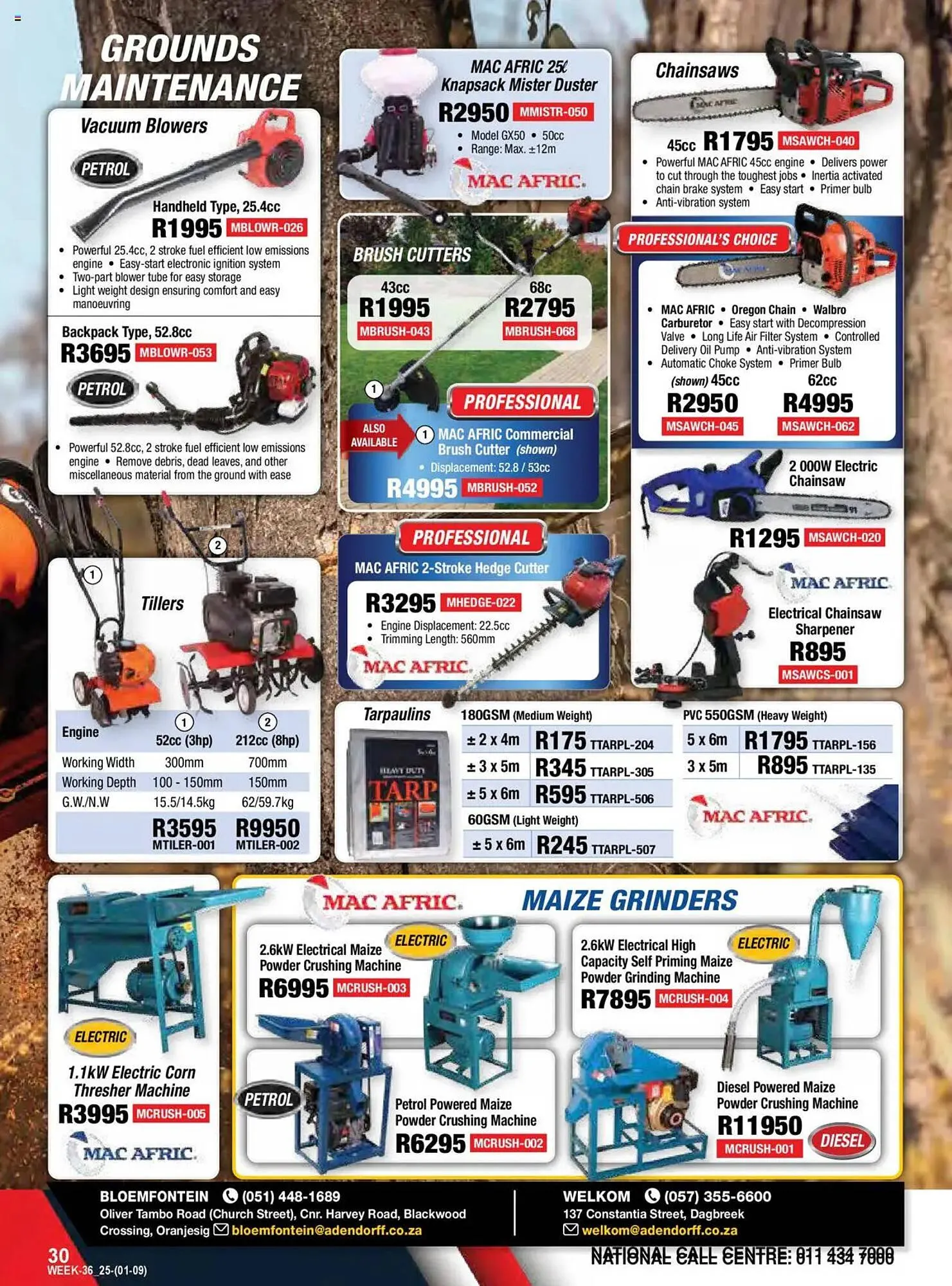 Adendorff Machinery Mart catalogue from 1 September to 30 September 2025 - Catalogue Page 32