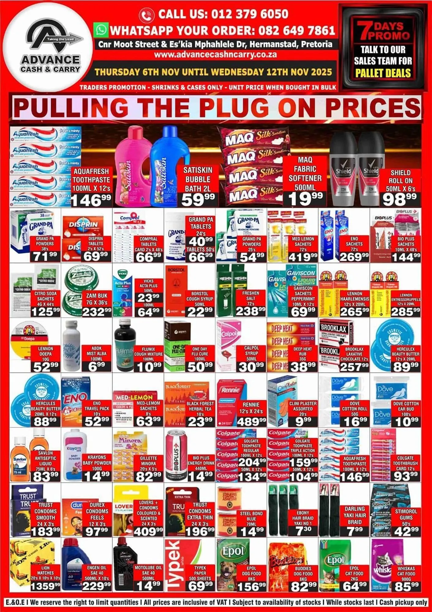 Advance Cash n Carry catalogue from 6 November to 12 November 2025 - Catalogue Page 2