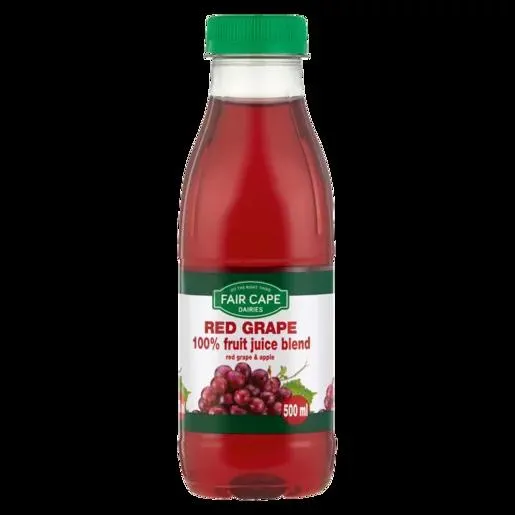 Fair Cape Dairies Red Grape 100% Fruit Juice Blend 500ml