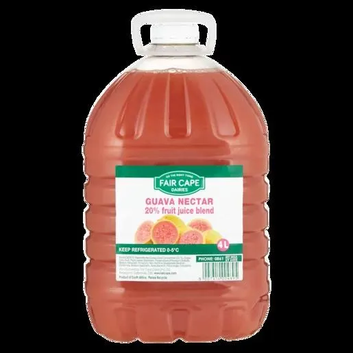 Fair Cape Dairies 20% Guava Flavoured Fruit Nectar Bottle 4L