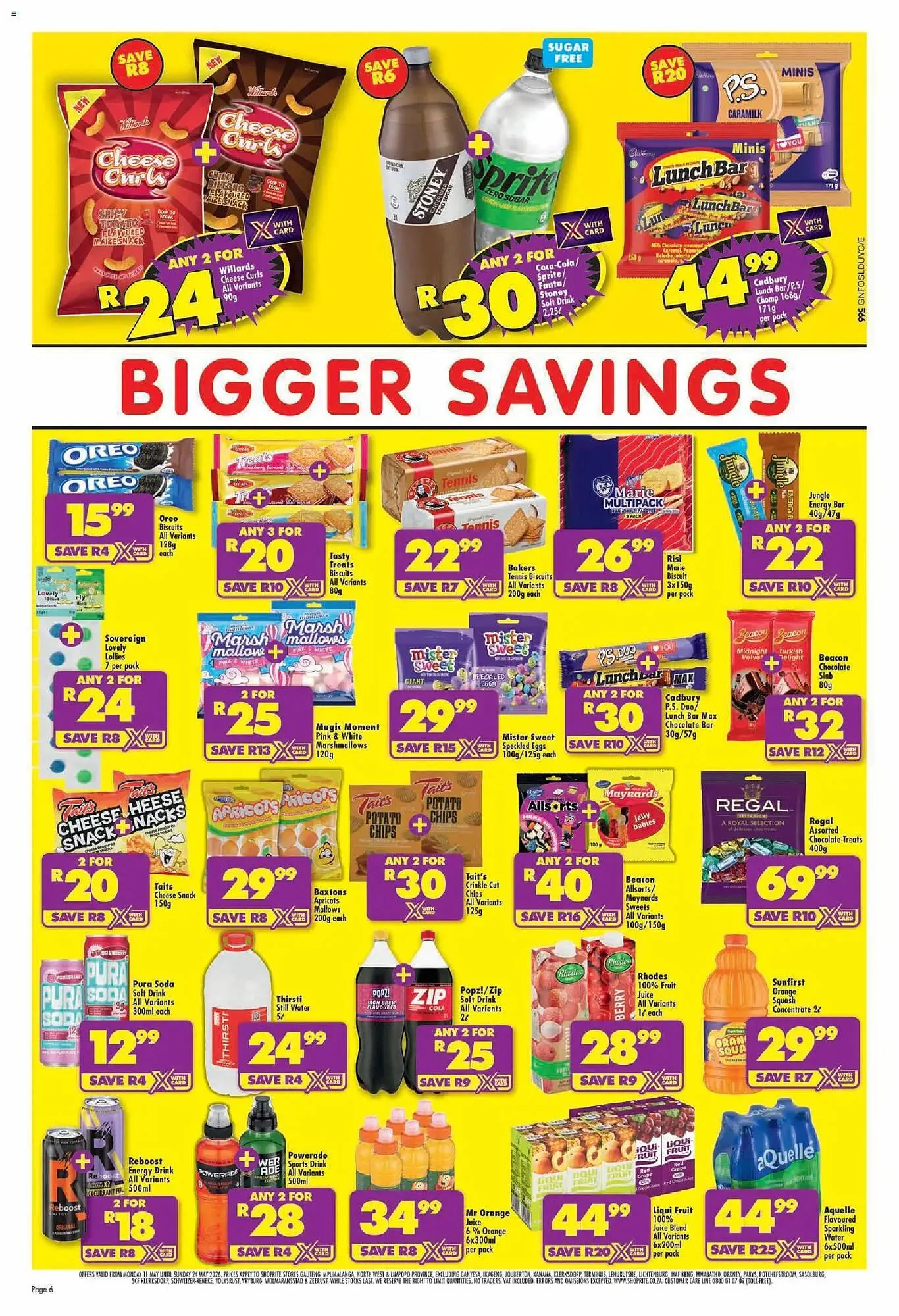 Shoprite catalogue from 11 May to 24 May 2026 - Catalogue Page 6