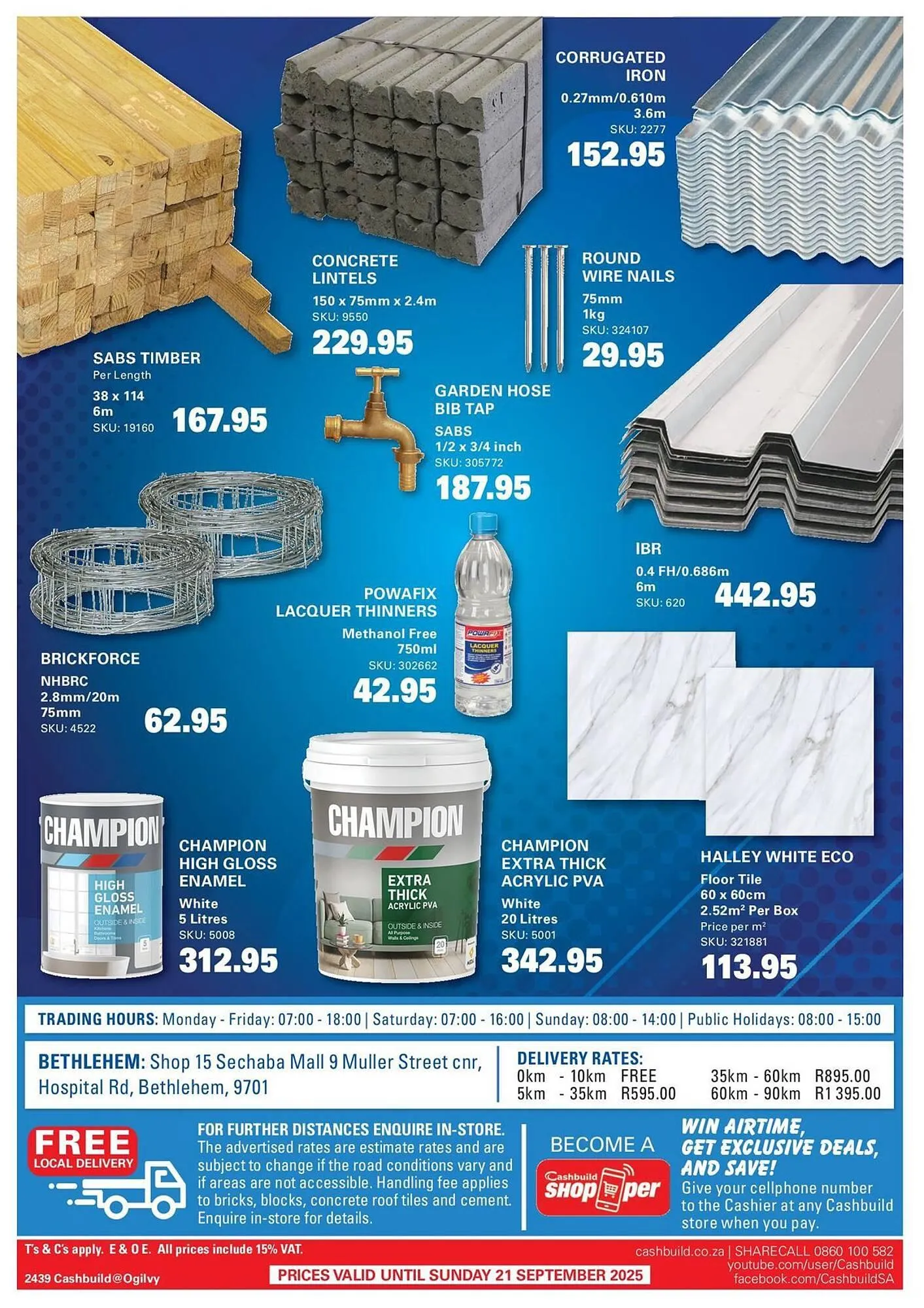 Cashbuild catalogue from 26 August to 21 September 2025 - Catalogue Page 2
